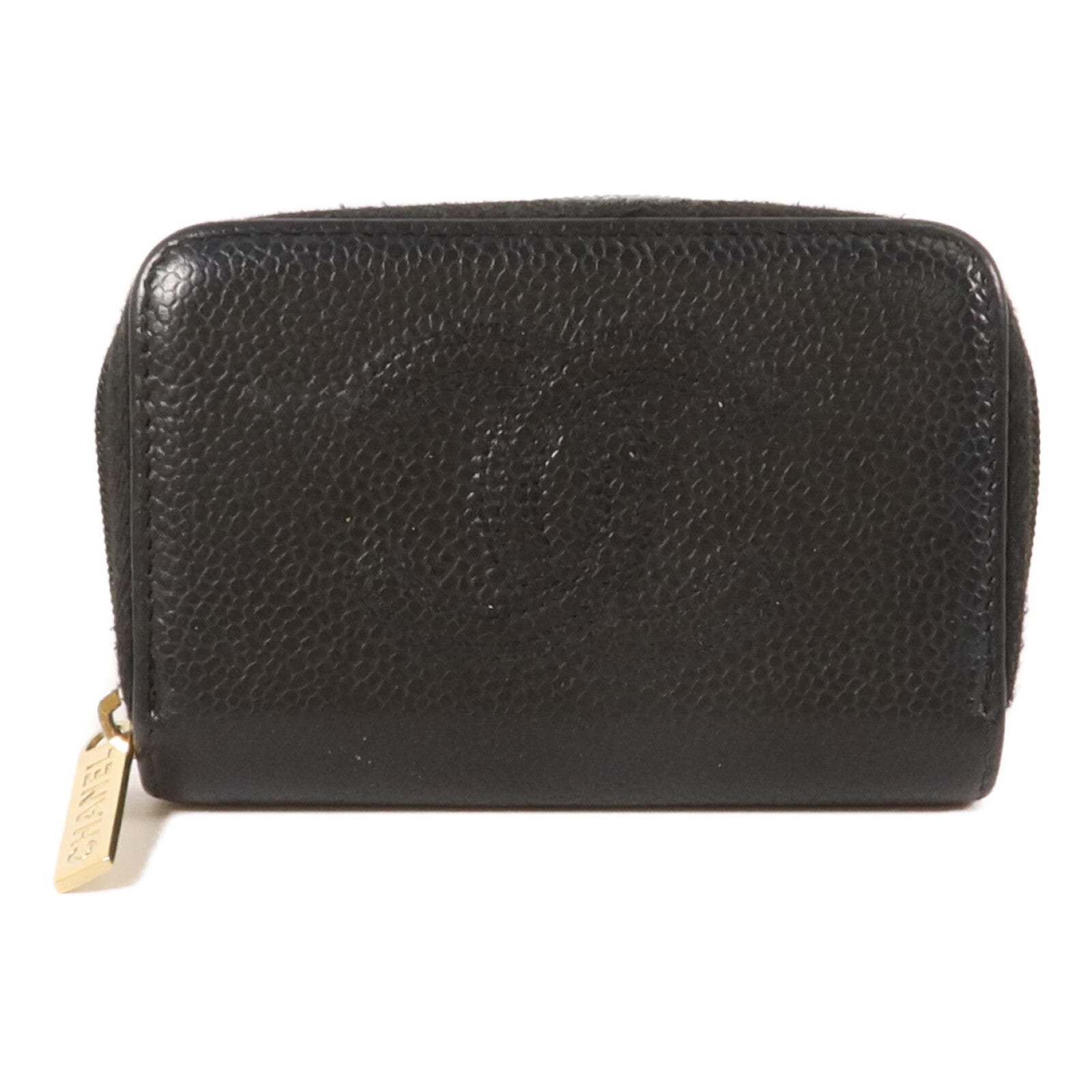 CHANEL 牛皮皮革Zipper Card Case卡片套