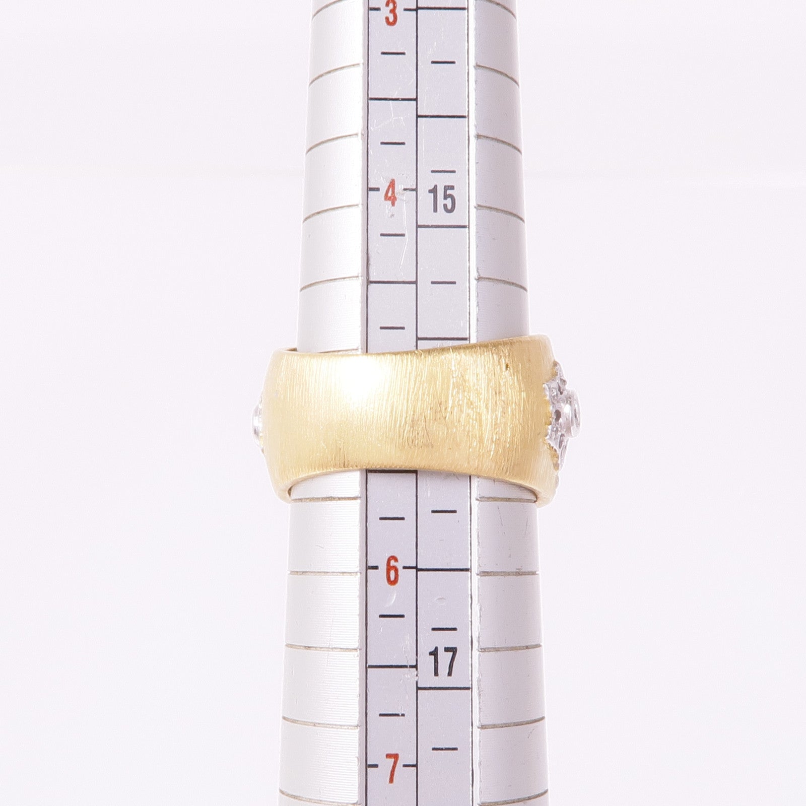 JEWELRY 18K黃金/白金Diamond Ring鑽石戒指US#5.25