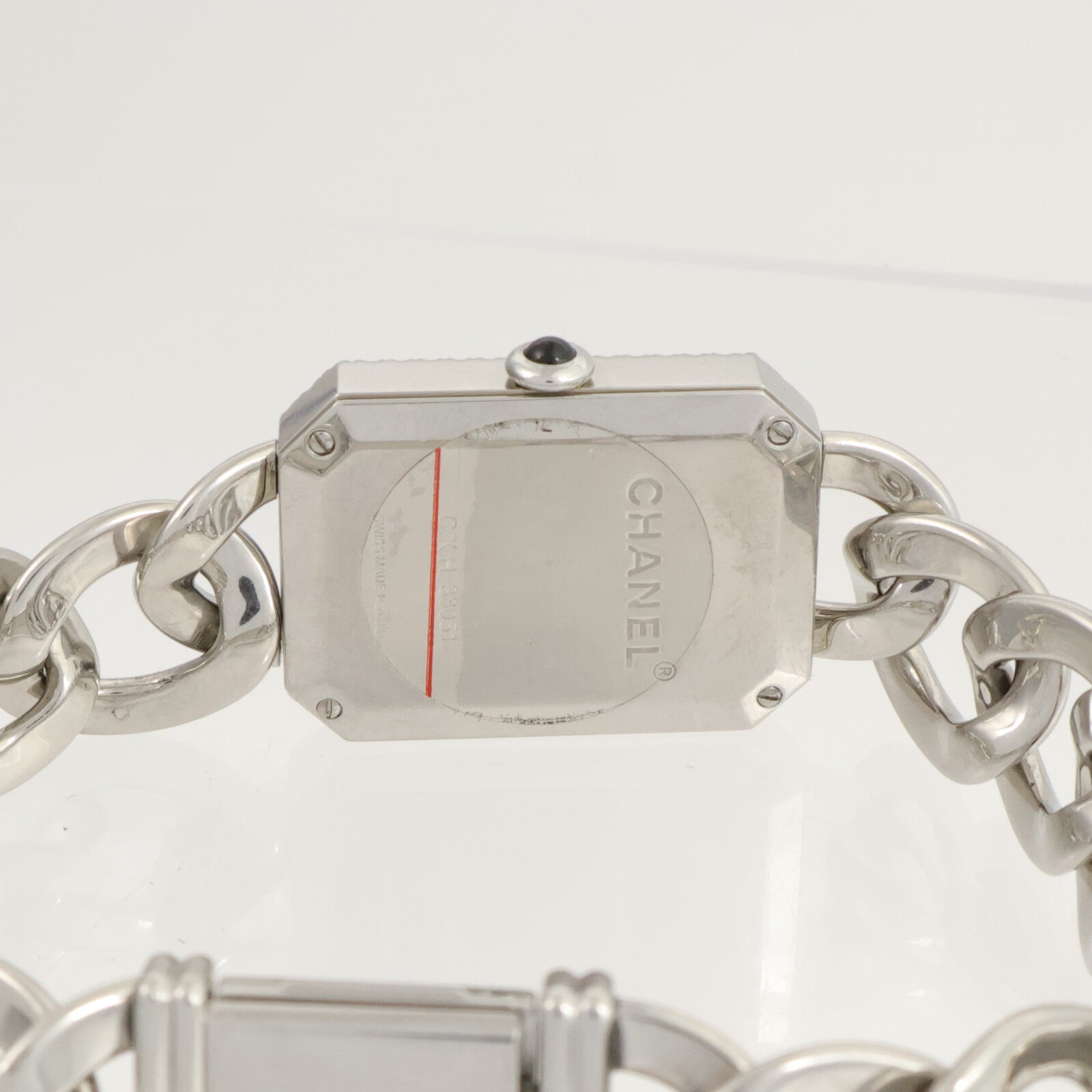 CHANEL Premiere Gourmette Chain Watch H7020