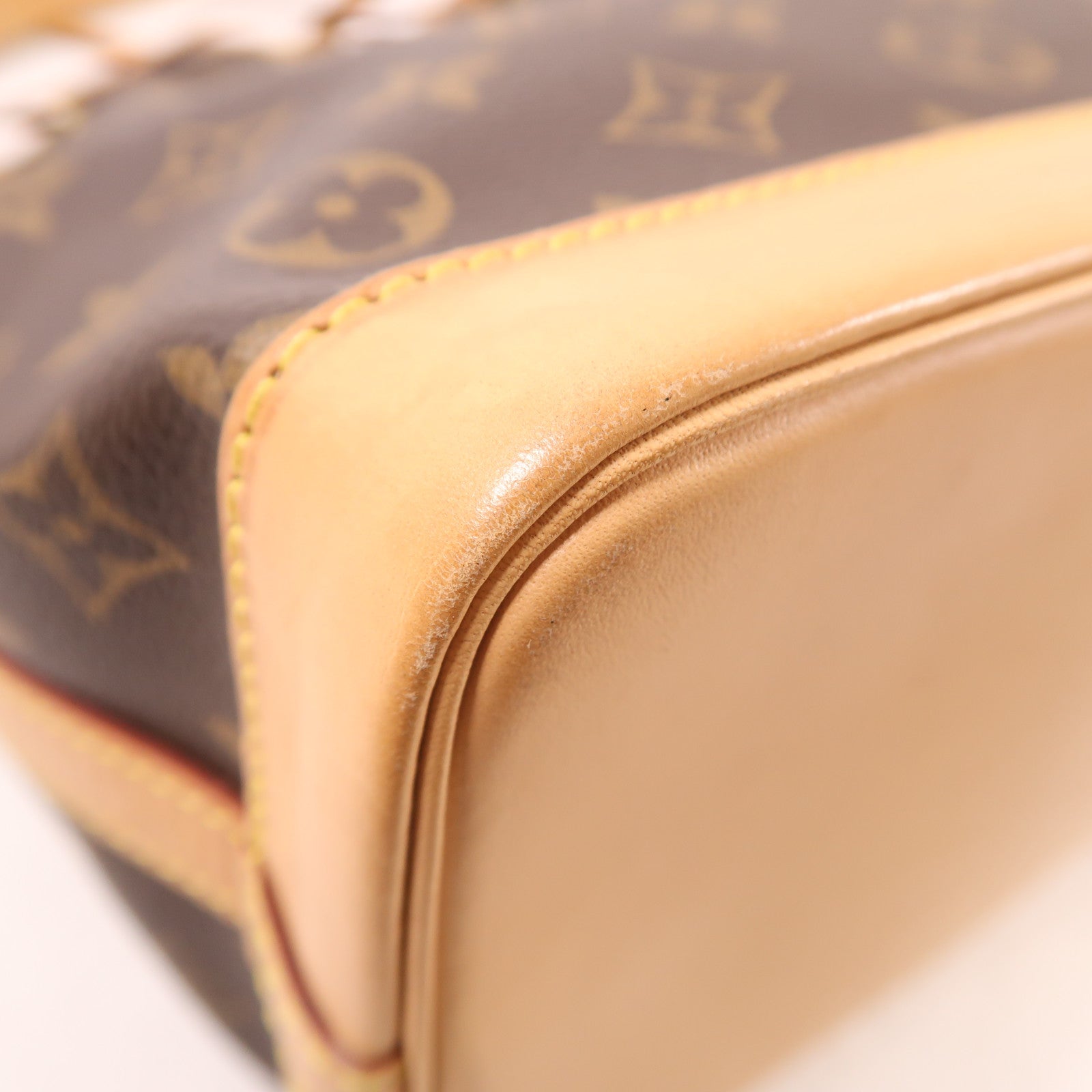 LOUIS VUITTON Monogram NeoNoe金扣肩背袋棕色