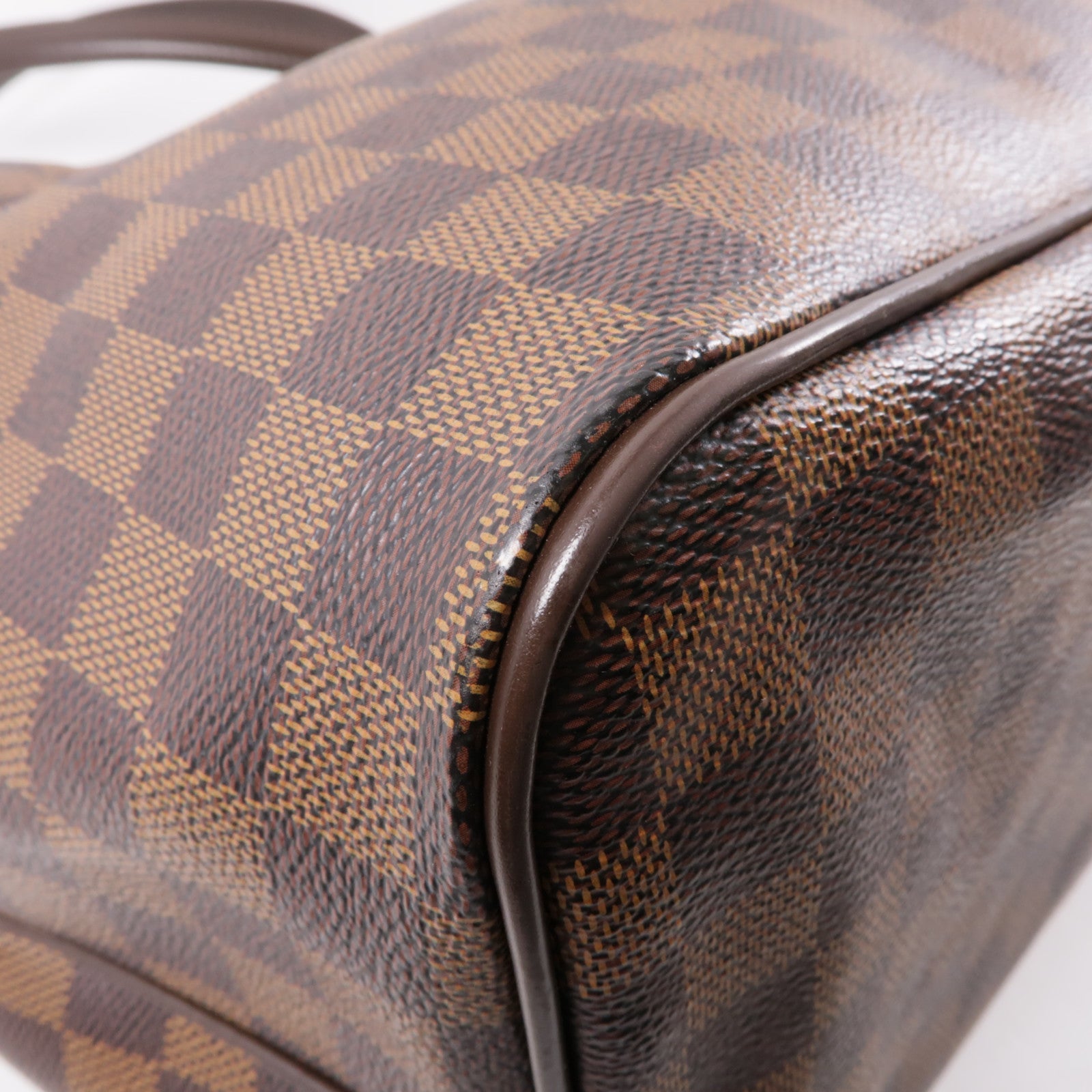 LOUIS VUITTON Damier Westminster GM金扣肩背袋棕色