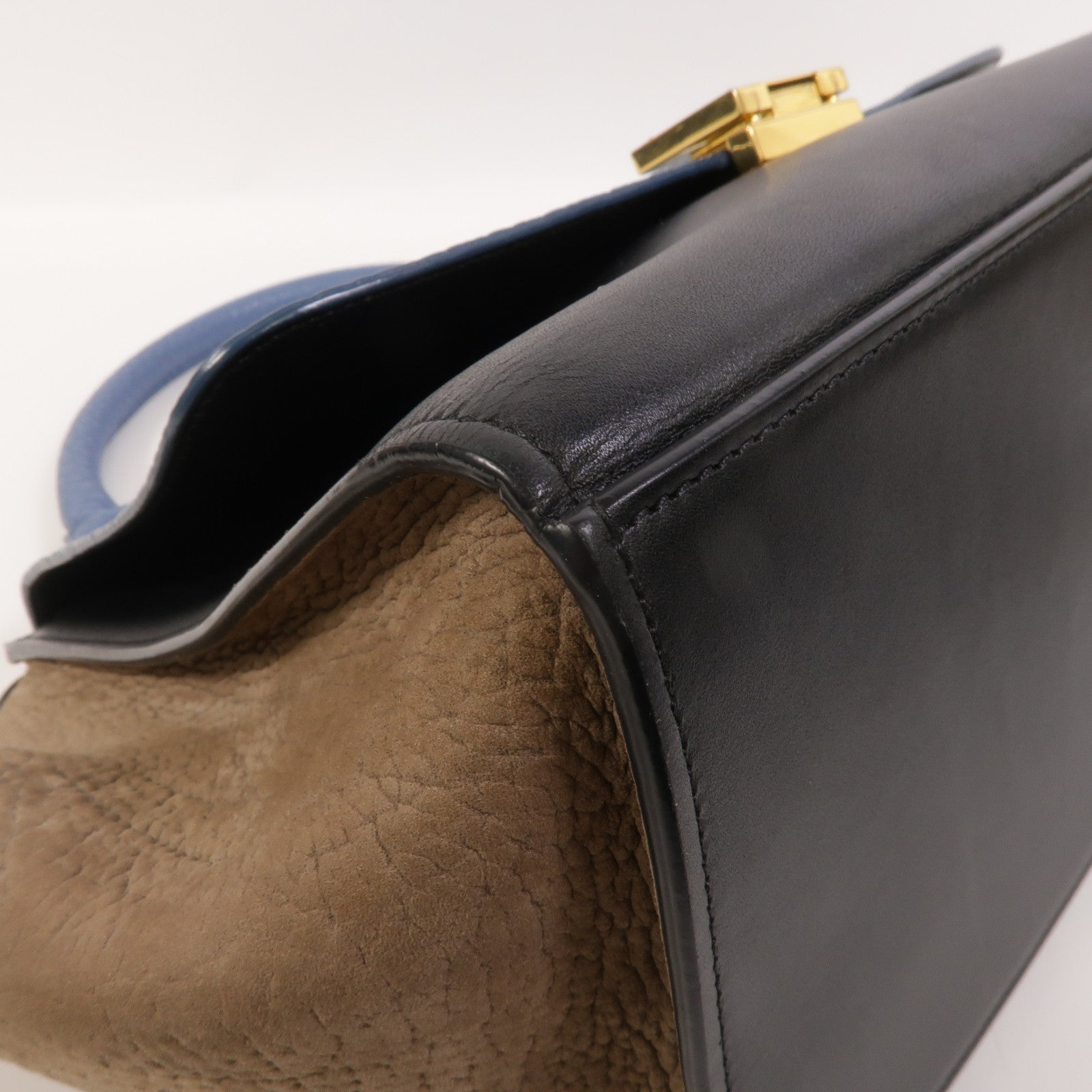 CELINE 牛皮皮革Trapeze手挽肩背兩用袋