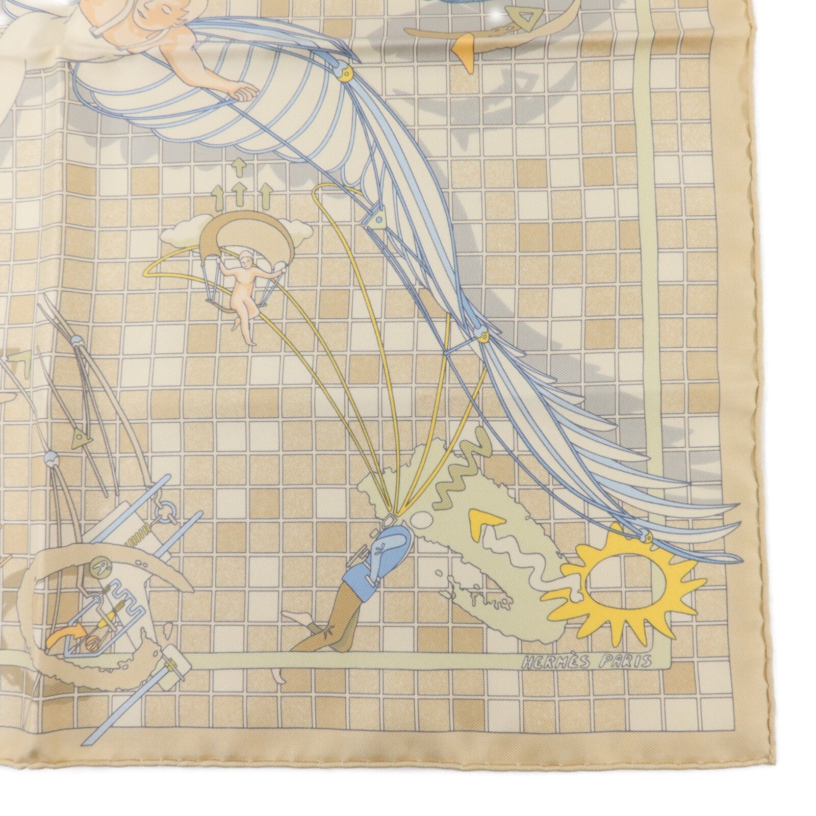 HERMES 絲質Scarf絲巾