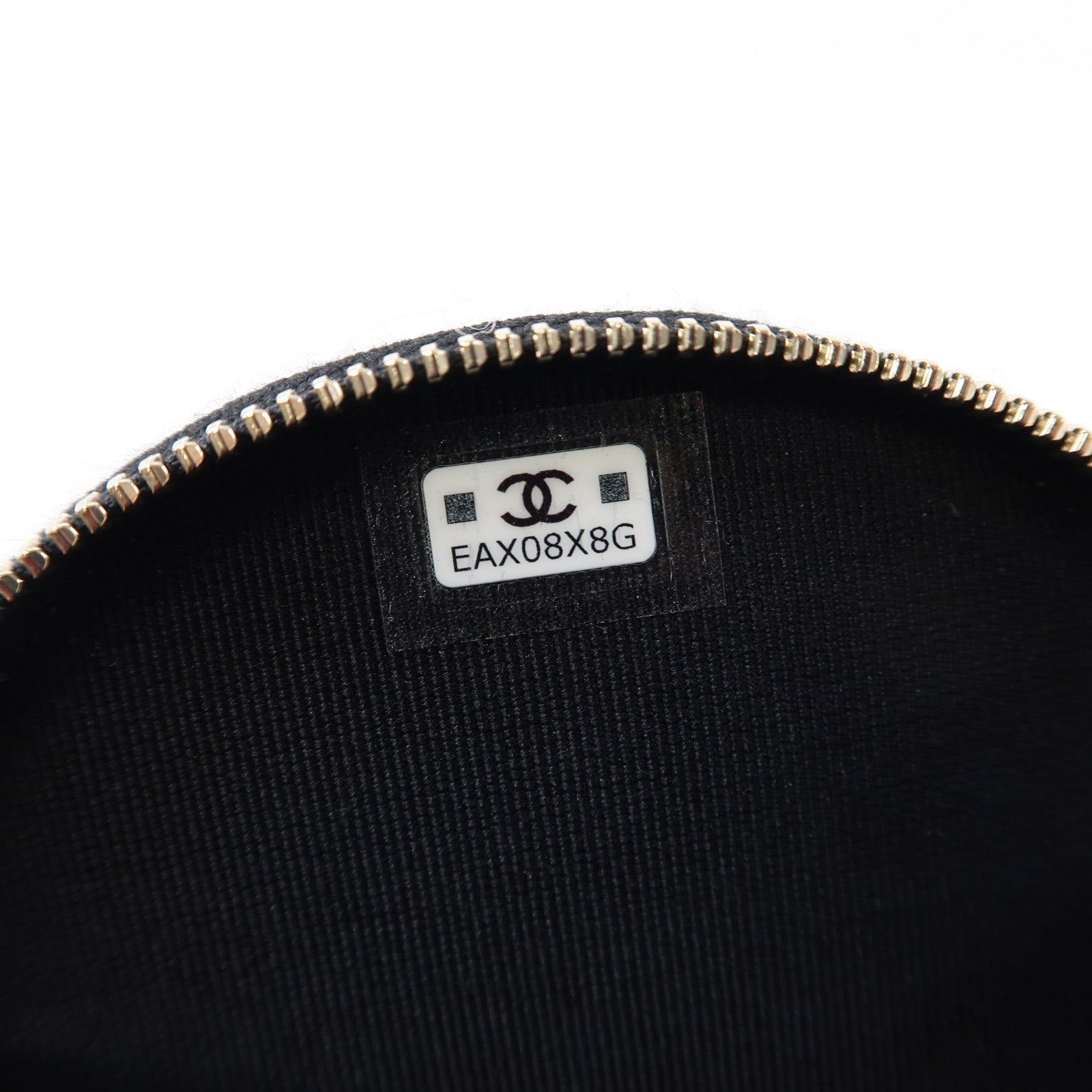 CHANEL 菱格牛皮皮革Chain Shoulder金扣鏈帶肩背袋黑色