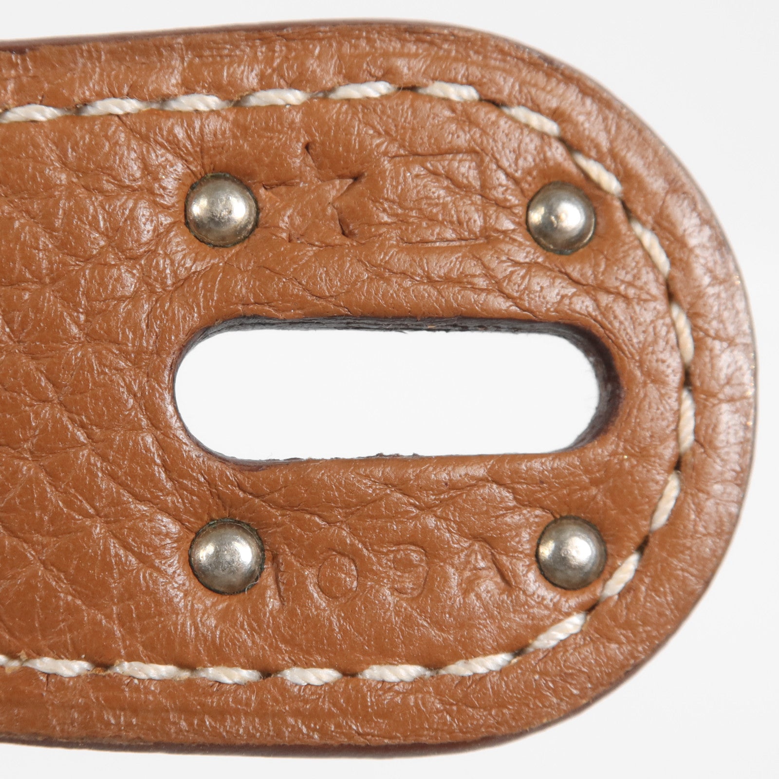 HERMES Clemence皮革Lindy 34銀扣手挽肩背兩用袋Gold