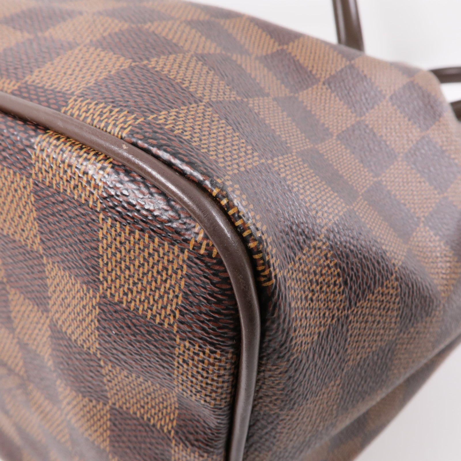 LOUIS VUITTON Damier Westminster GM金扣肩背袋棕色