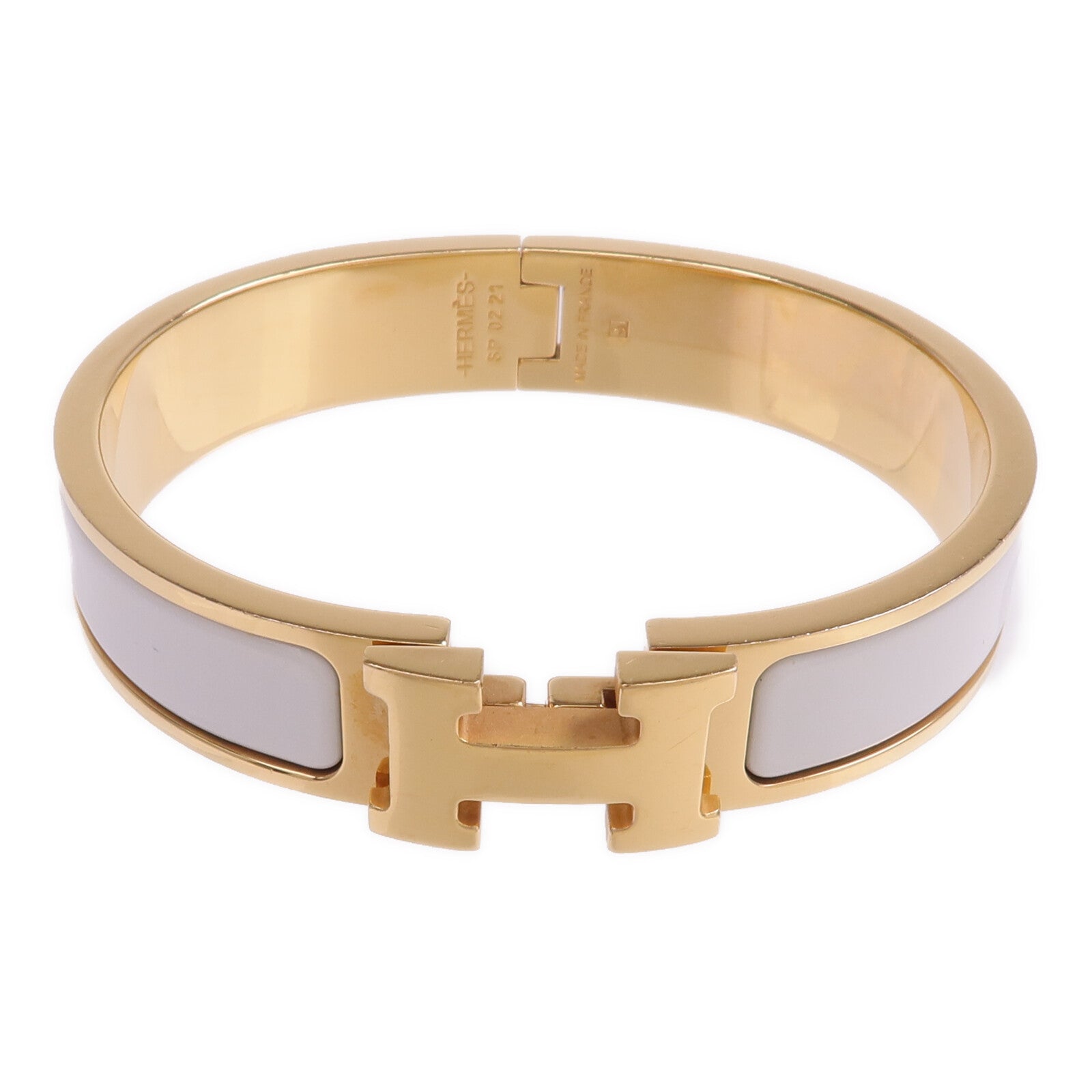 HERMES 金屬Clic H Bracelet手鐲