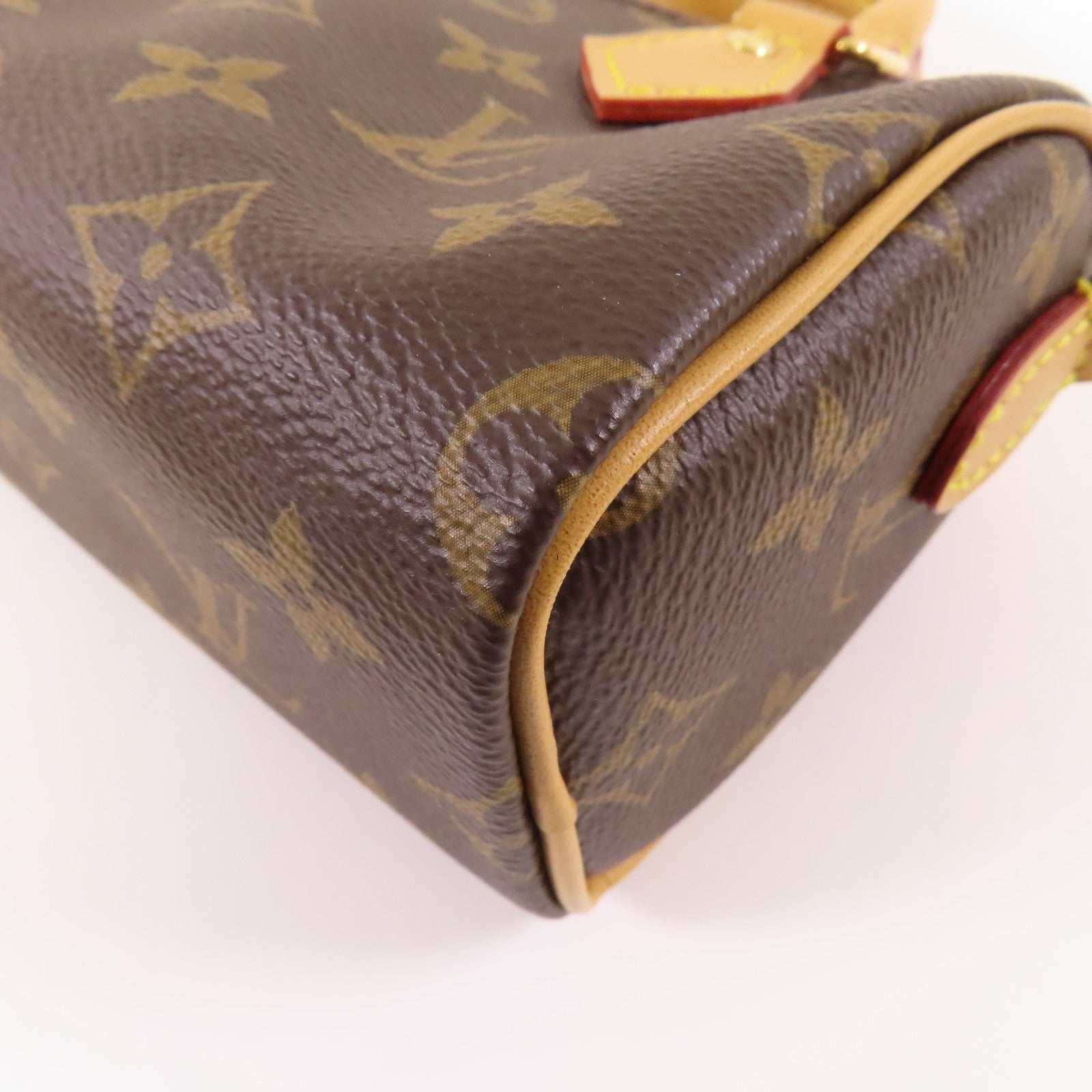 LOUIS VUITTON Monogram Nano Speedy金扣手挽肩背兩用袋