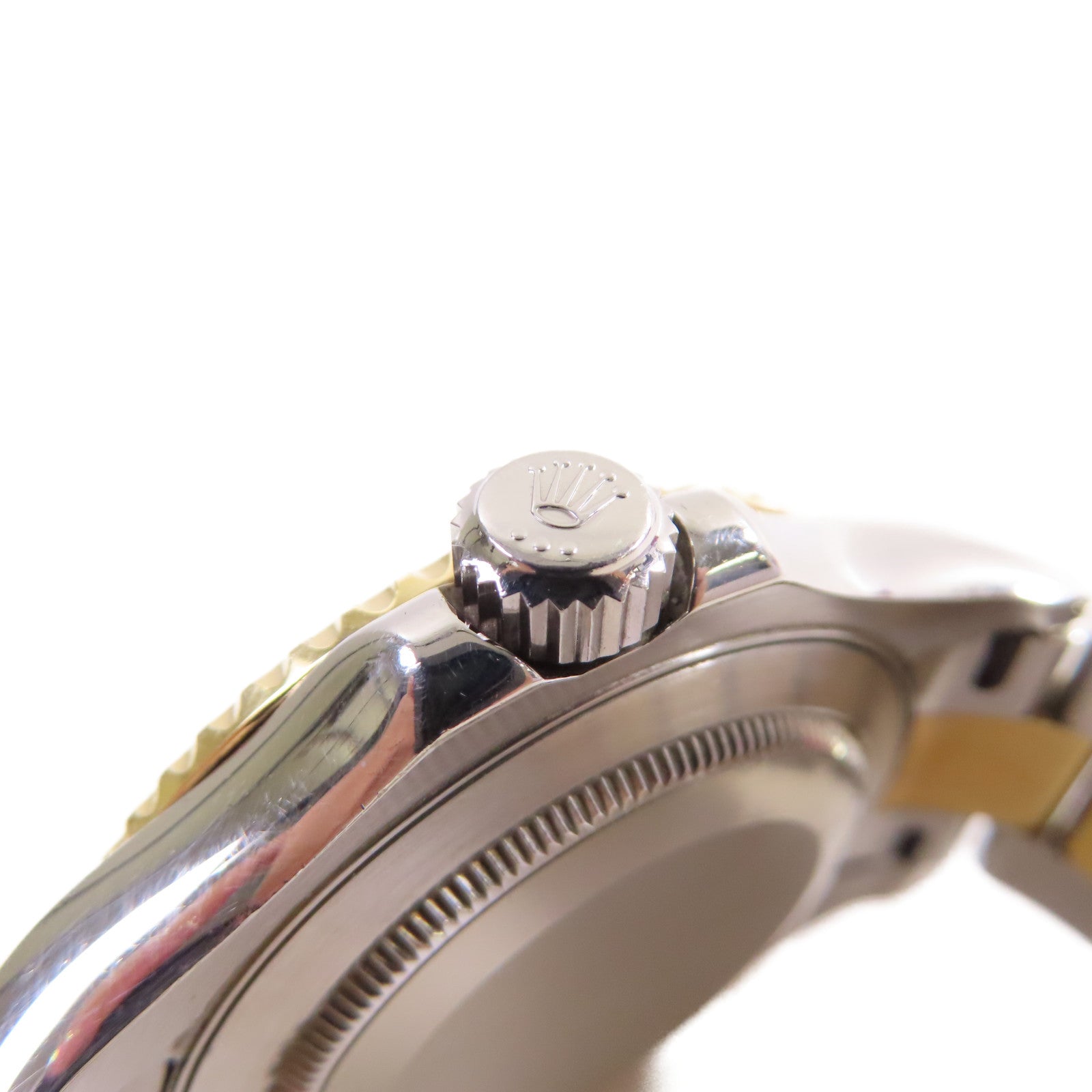 ROLEX Yacht Master Watch 18K黃金/不鏽鋼自動機芯手錶貝殼啡色