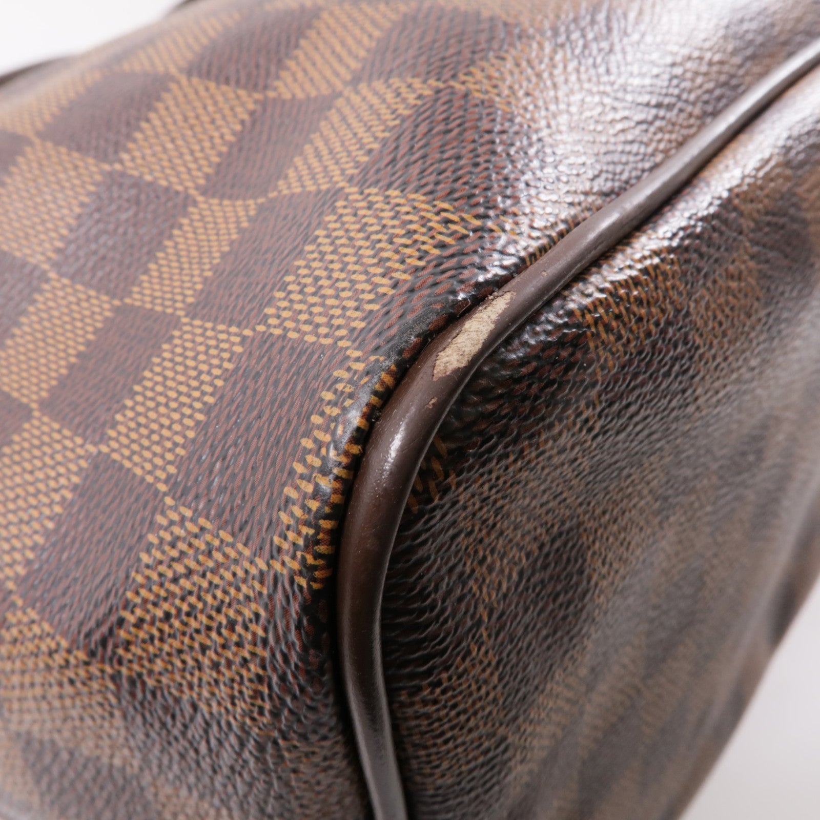 LOUIS VUITTON Damier Westminster GM金扣肩背袋棕色