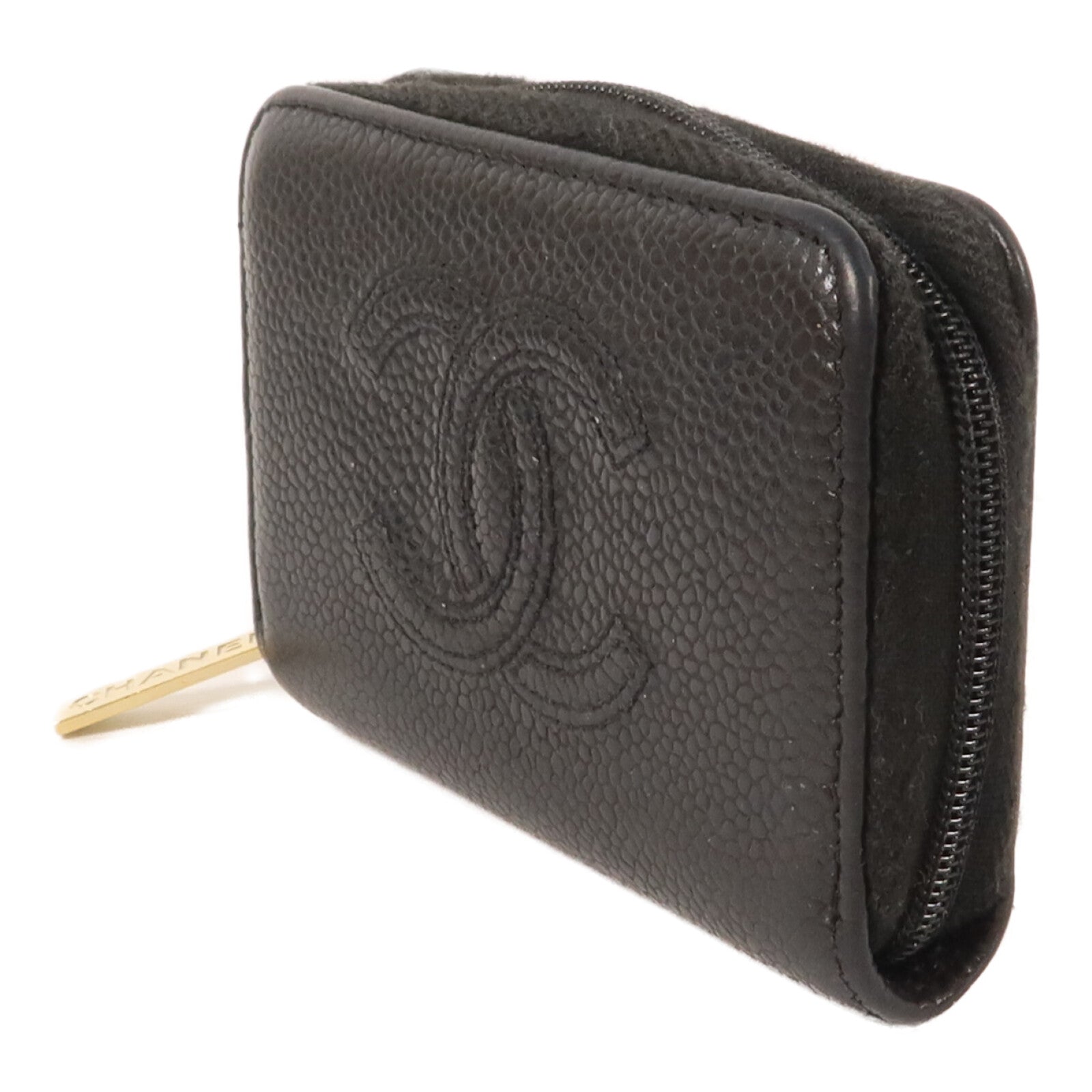 CHANEL 牛皮皮革Zipper Card Case卡片套