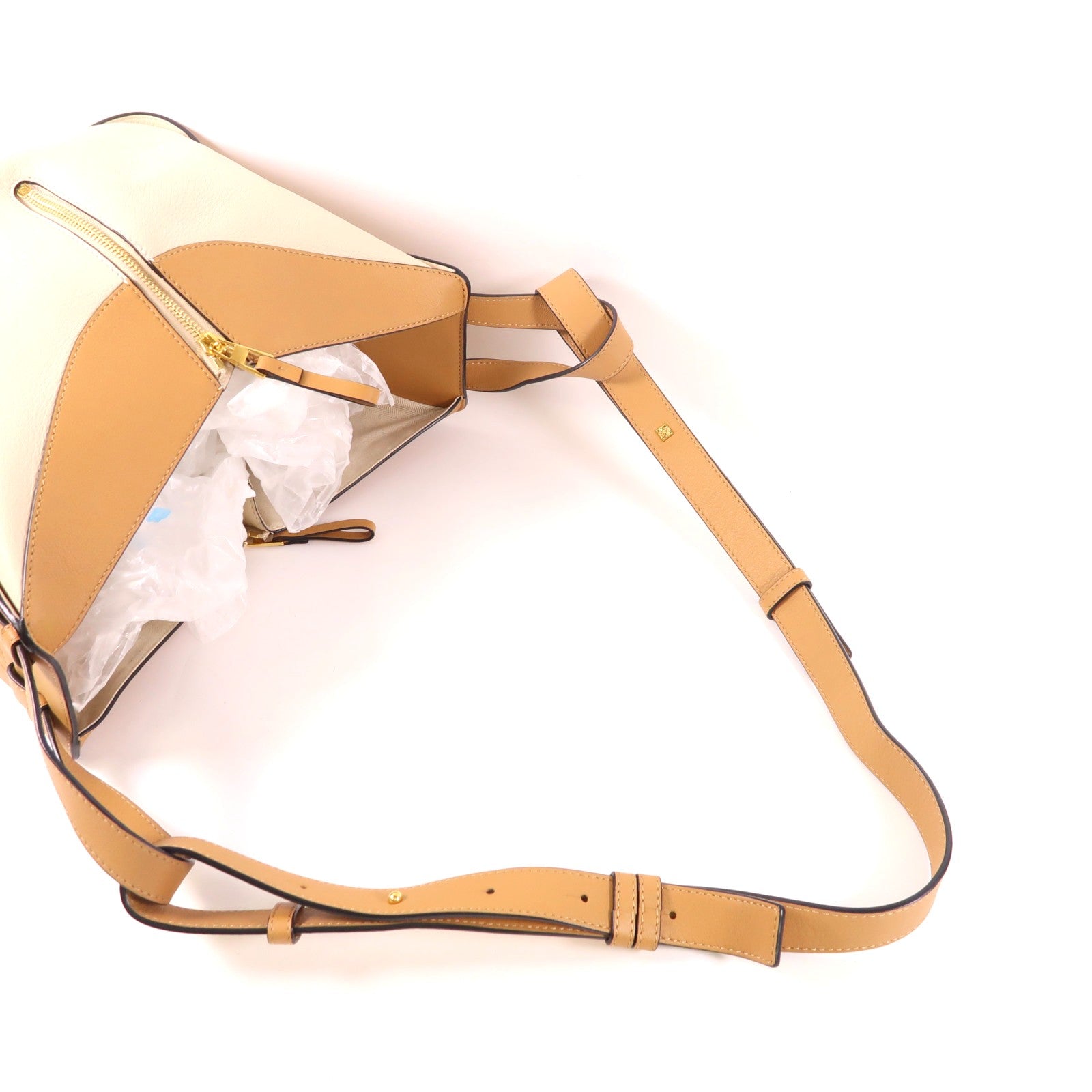 LOEWE 牛皮皮革Hammock MM金扣手挽肩背兩用袋