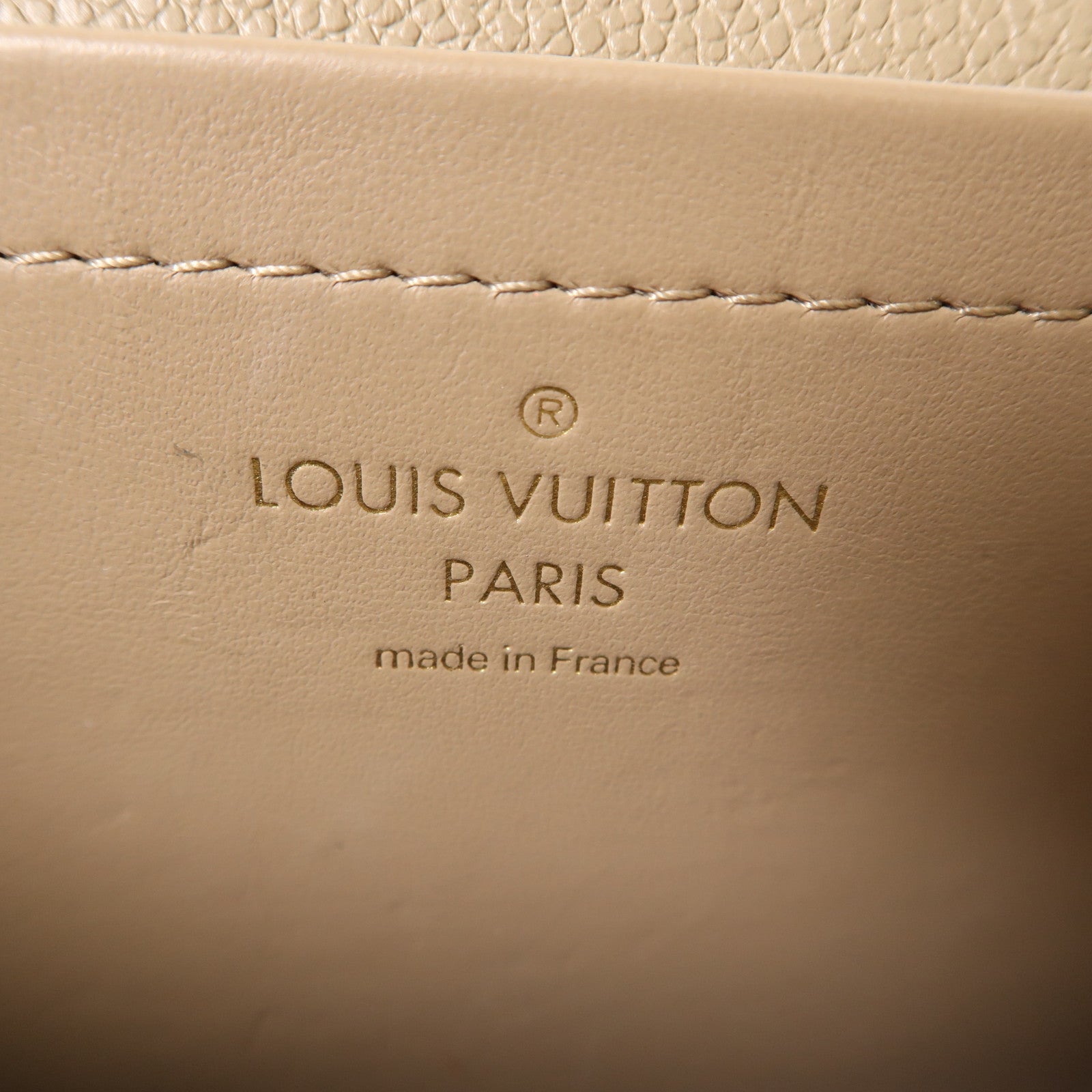 LOUIS VUITTON Momogram Empreinte Marceau肩背袋灰色