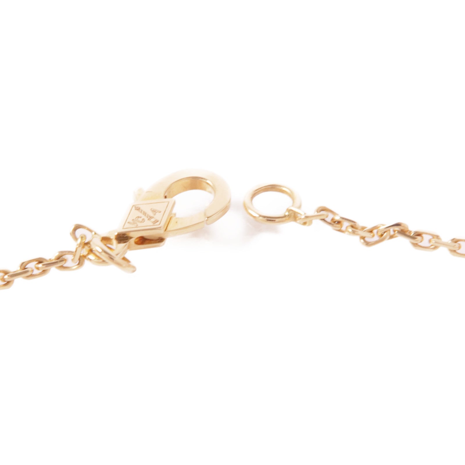 Van Cleef & Arpels 【激減優惠】18K玫瑰金Vintage Alhambra Bullseye Dia項鍊