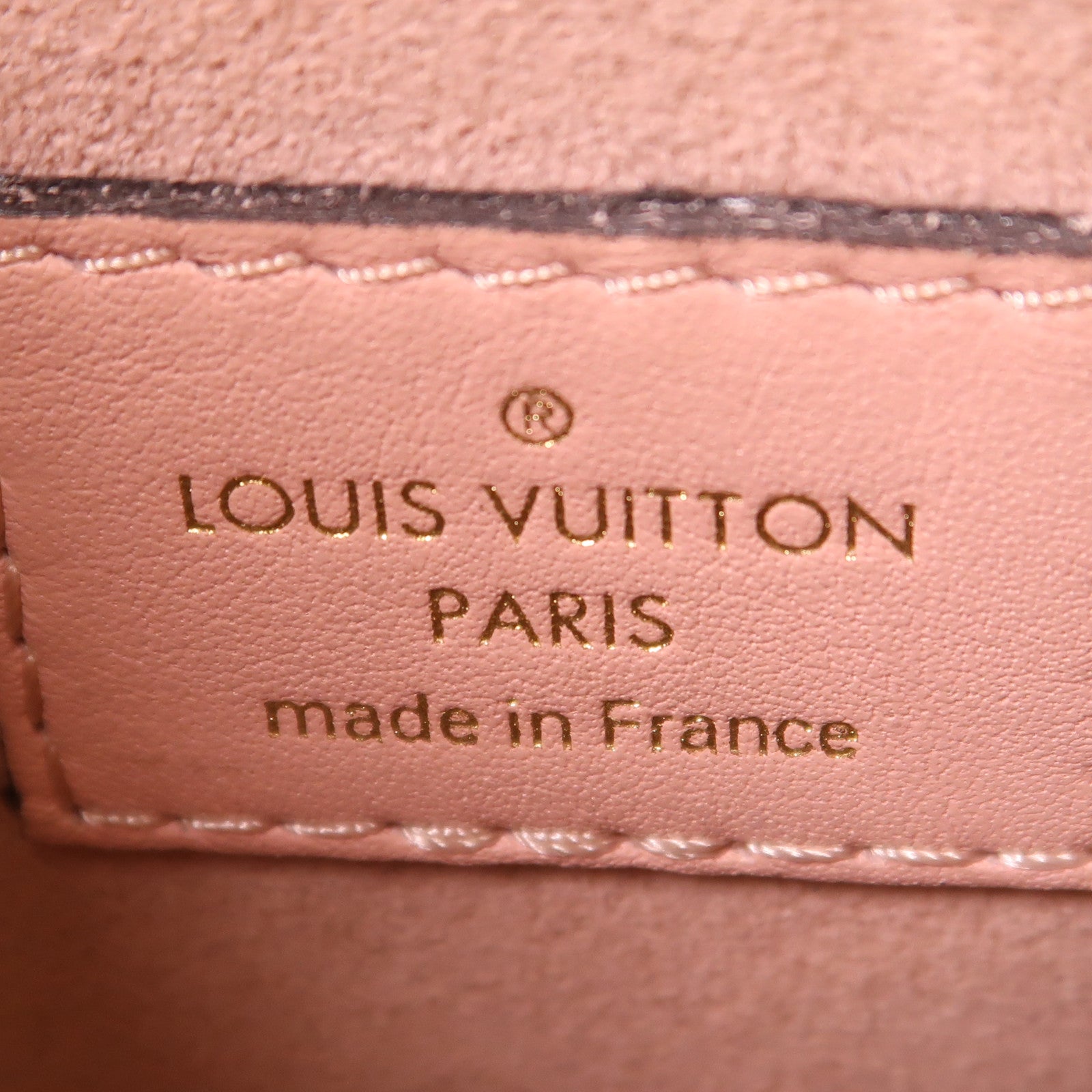 LOUIS VUITTON Monogram Locky BB金扣手挽肩背兩用袋粉紅色