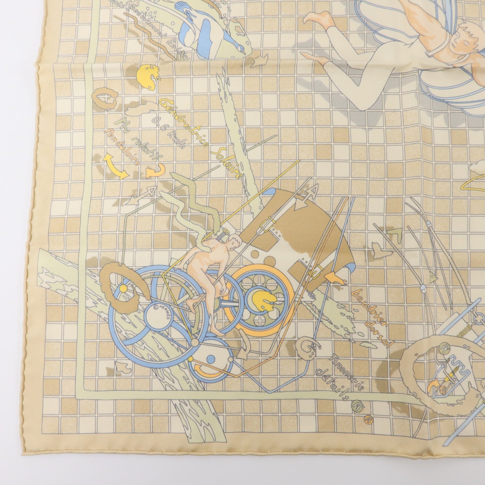 HERMES 絲質Scarf絲巾