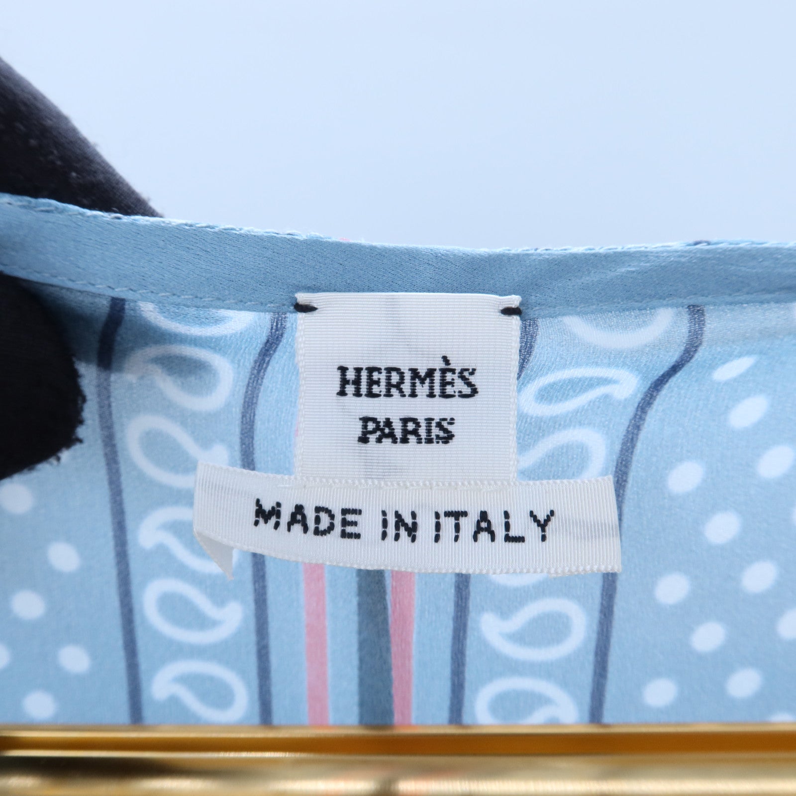 HERMES Silk Tunic上衣