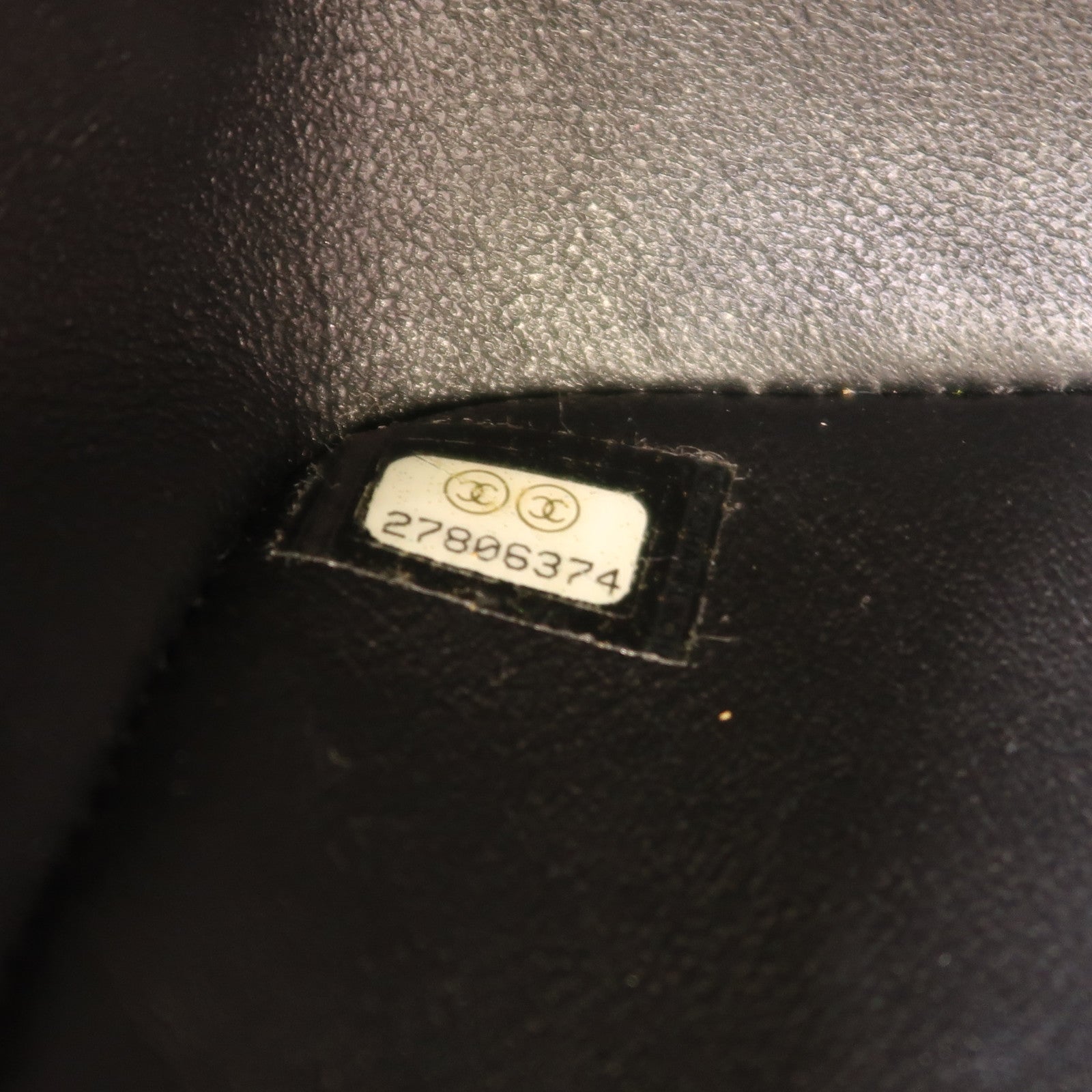 CHANEL 牛皮皮革Chain Shoulder金扣鏈帶肩背袋