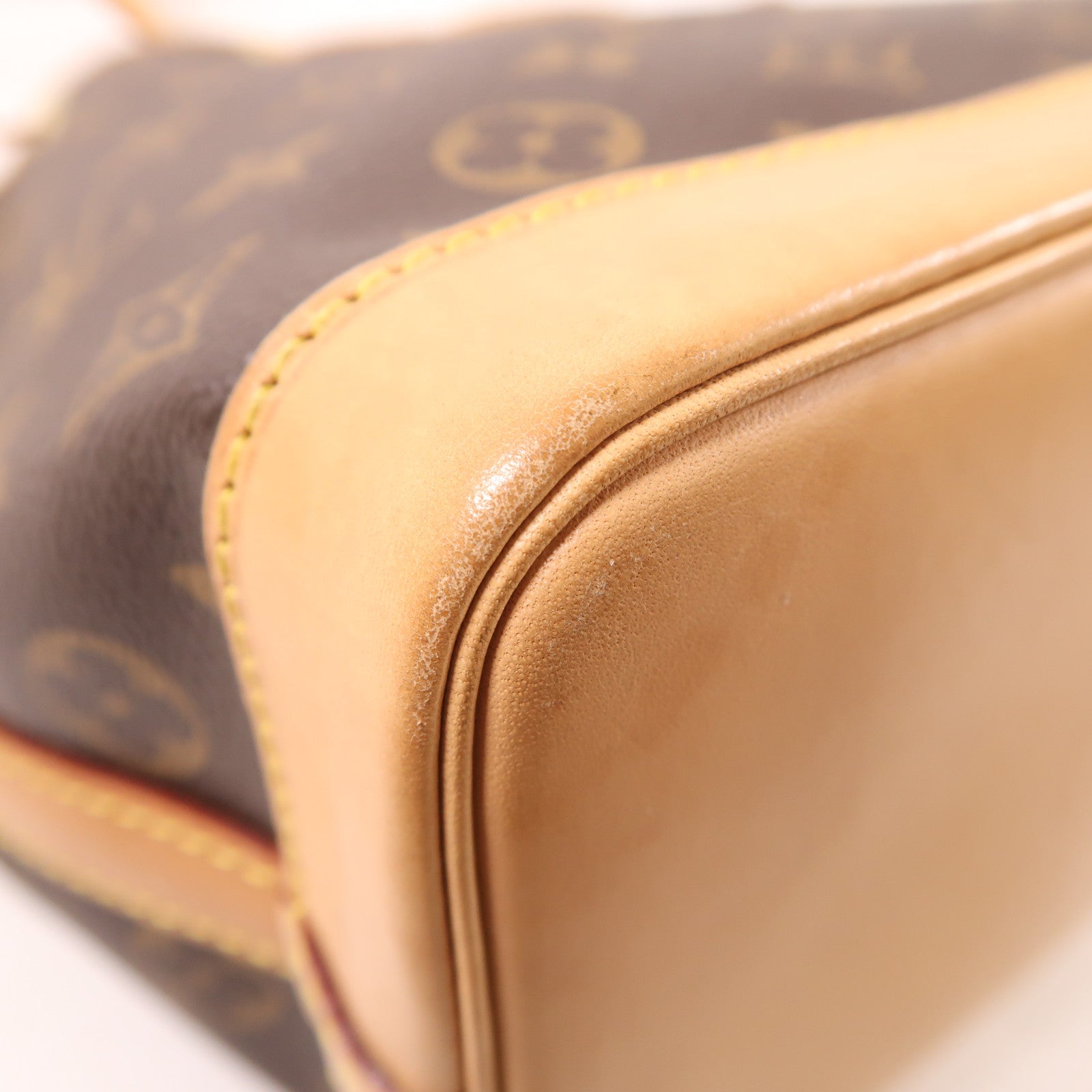 LOUIS VUITTON Monogram NeoNoe金扣肩背袋棕色