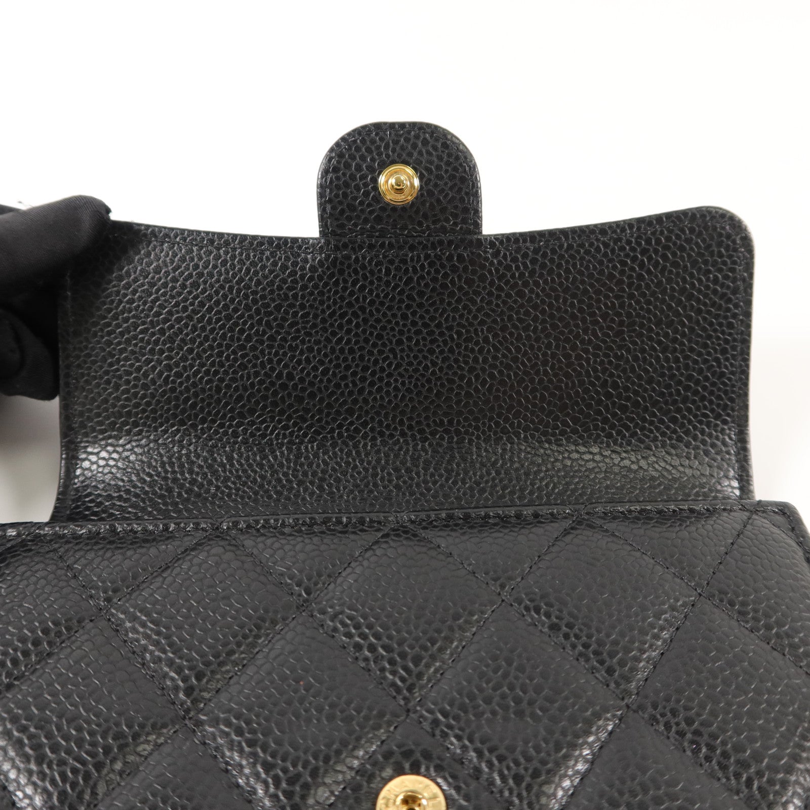 CHANEL 牛皮皮革Classic Medium Flap Wallet錢包
