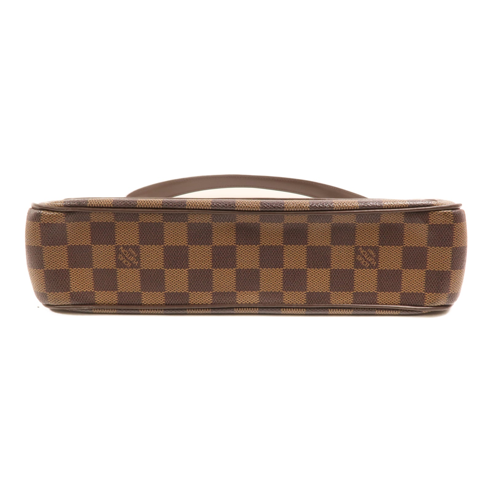 LOUIS VUITTON Damier Aubagne金扣肩背袋