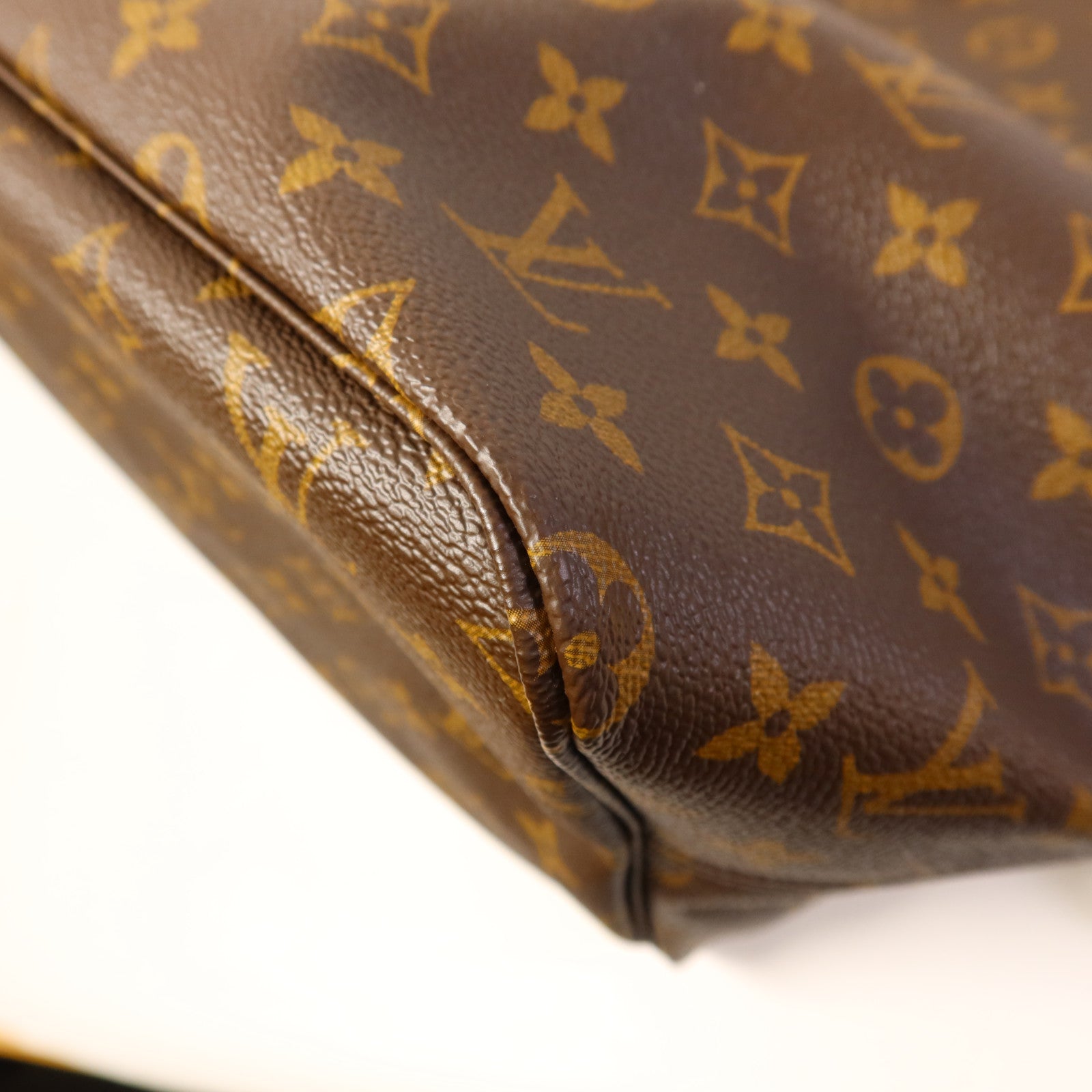 LOUIS VUITTON Monogram Neverfull GM金扣手挽袋