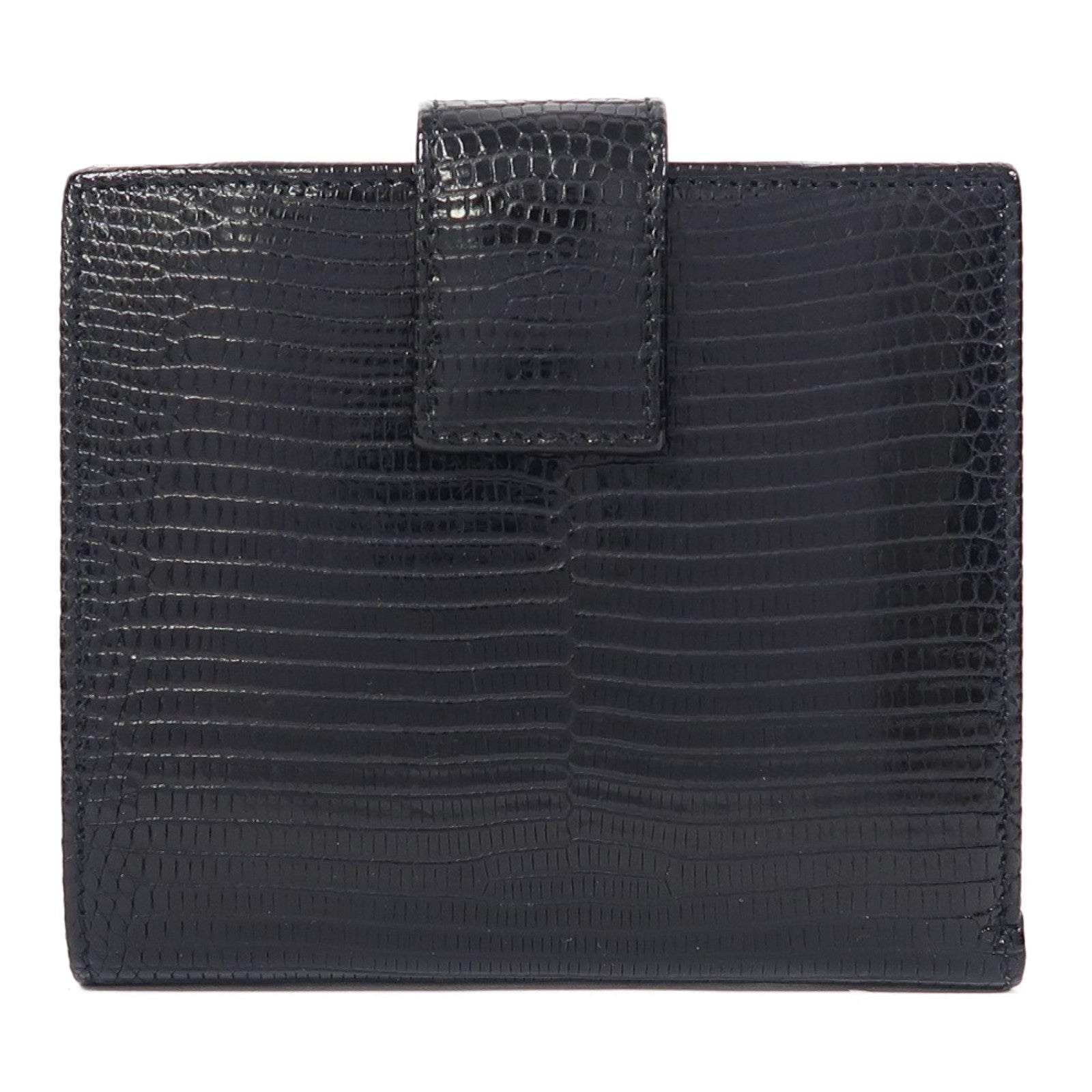 GUCCI 牛皮皮革Wallet金扣錢包黑色