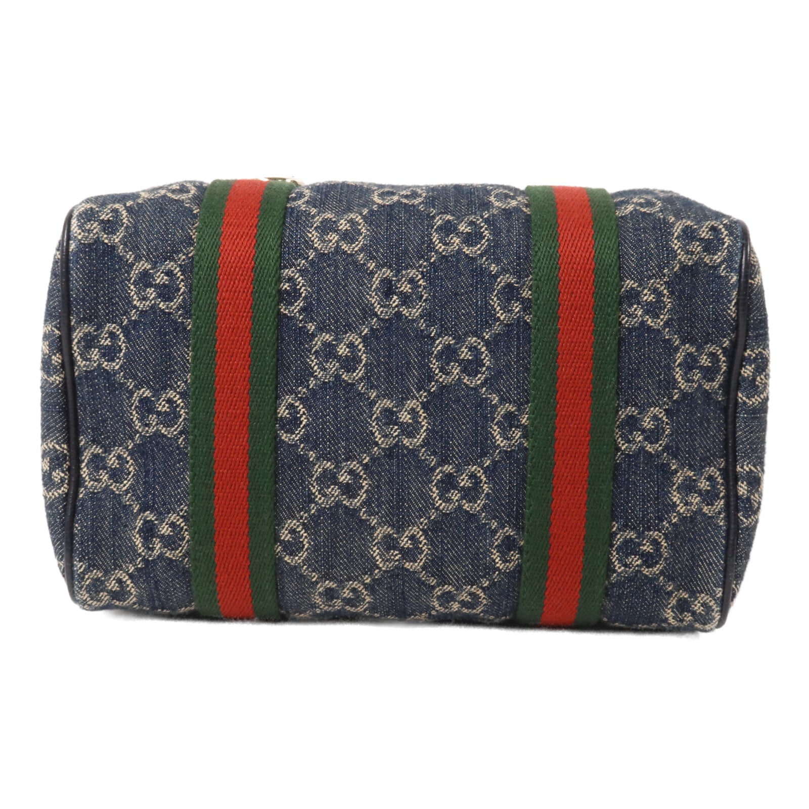 GUCCI 牛仔布Ophidia Boston手挽肩背兩用袋