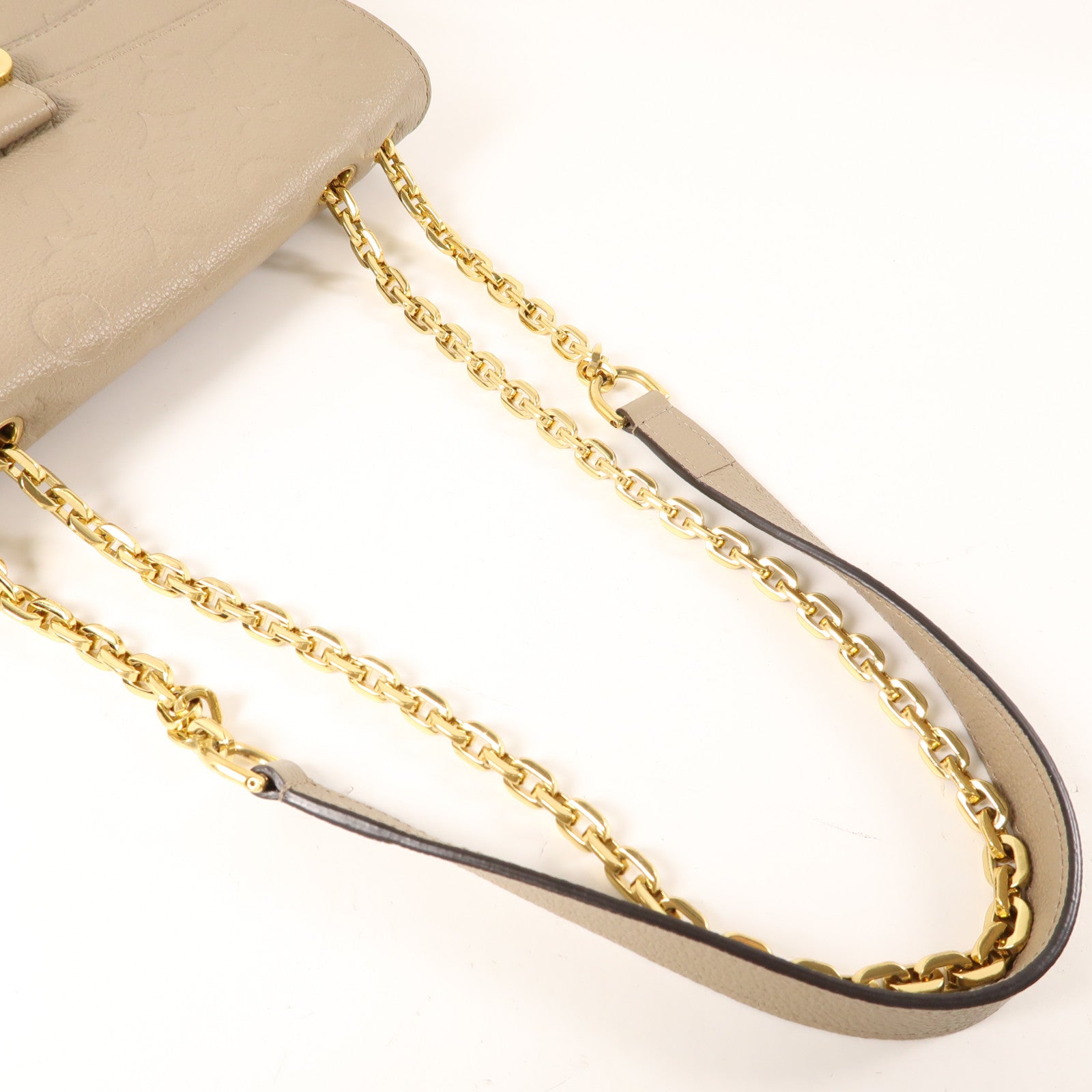 LOUIS VUITTON Momogram Empreinte Marceau肩背袋灰色