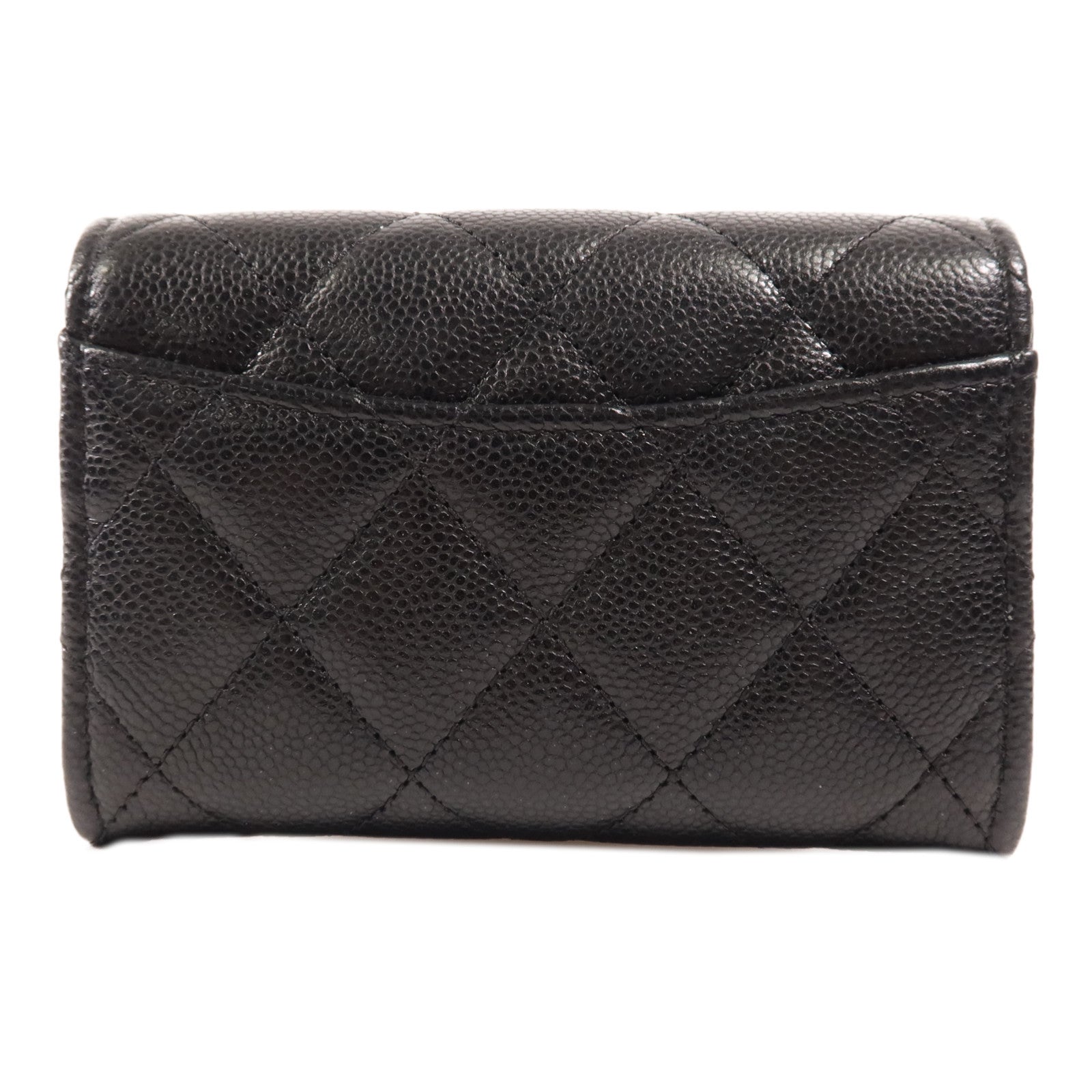 CHANEL 牛皮皮革Card Case金扣卡片套