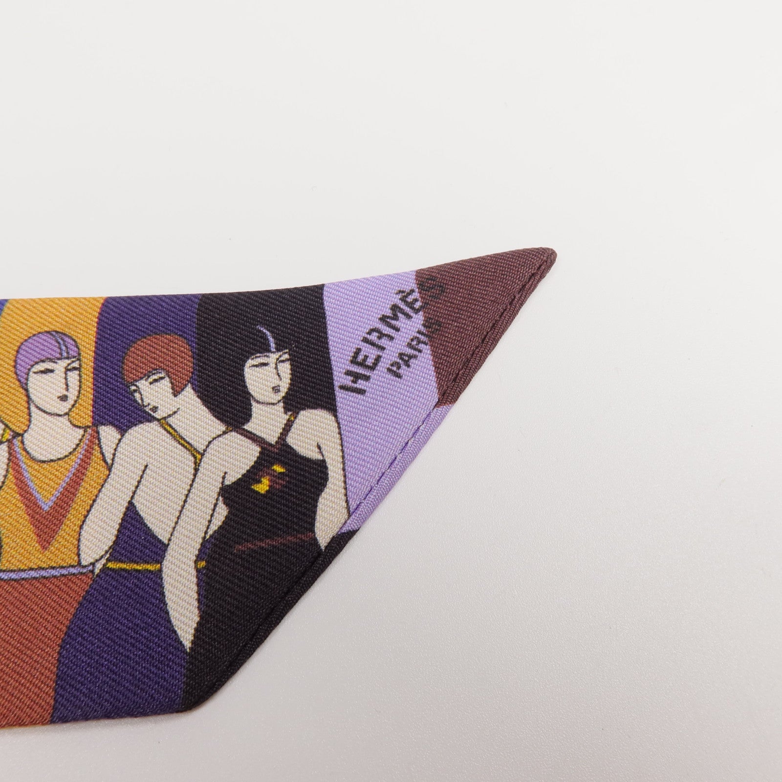 HERMES 絲質Twilly絲巾