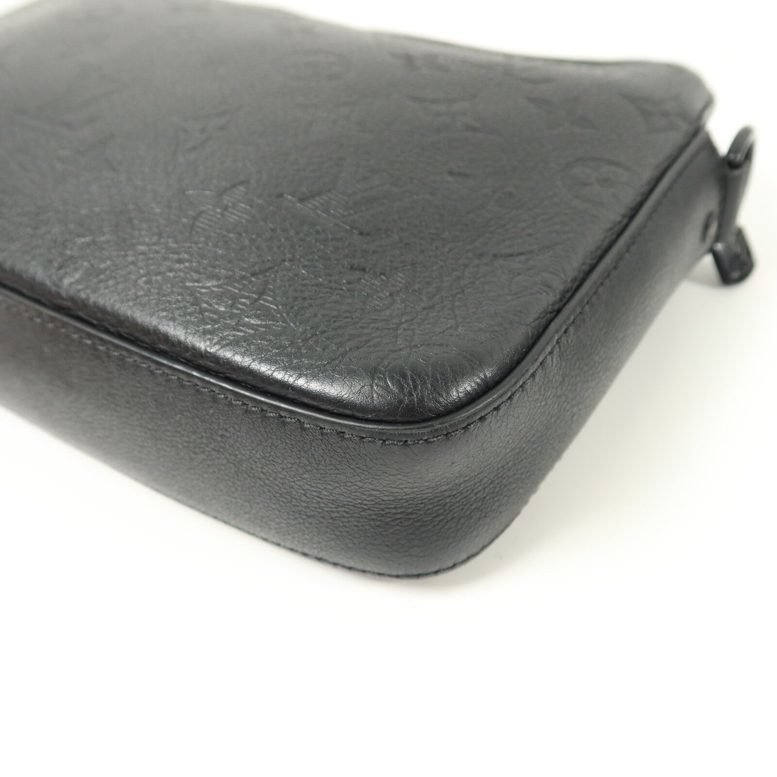 LOUIS VUITTON Monogram Shadow Trio Messenger肩背袋
