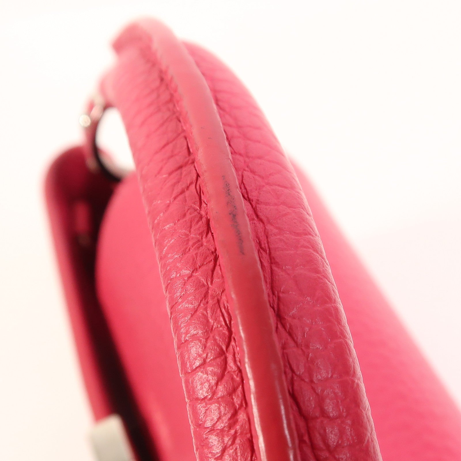 LOUIS VUITTON 【激減優惠】Taurillon Capucines BB銀扣手挽肩背兩用袋