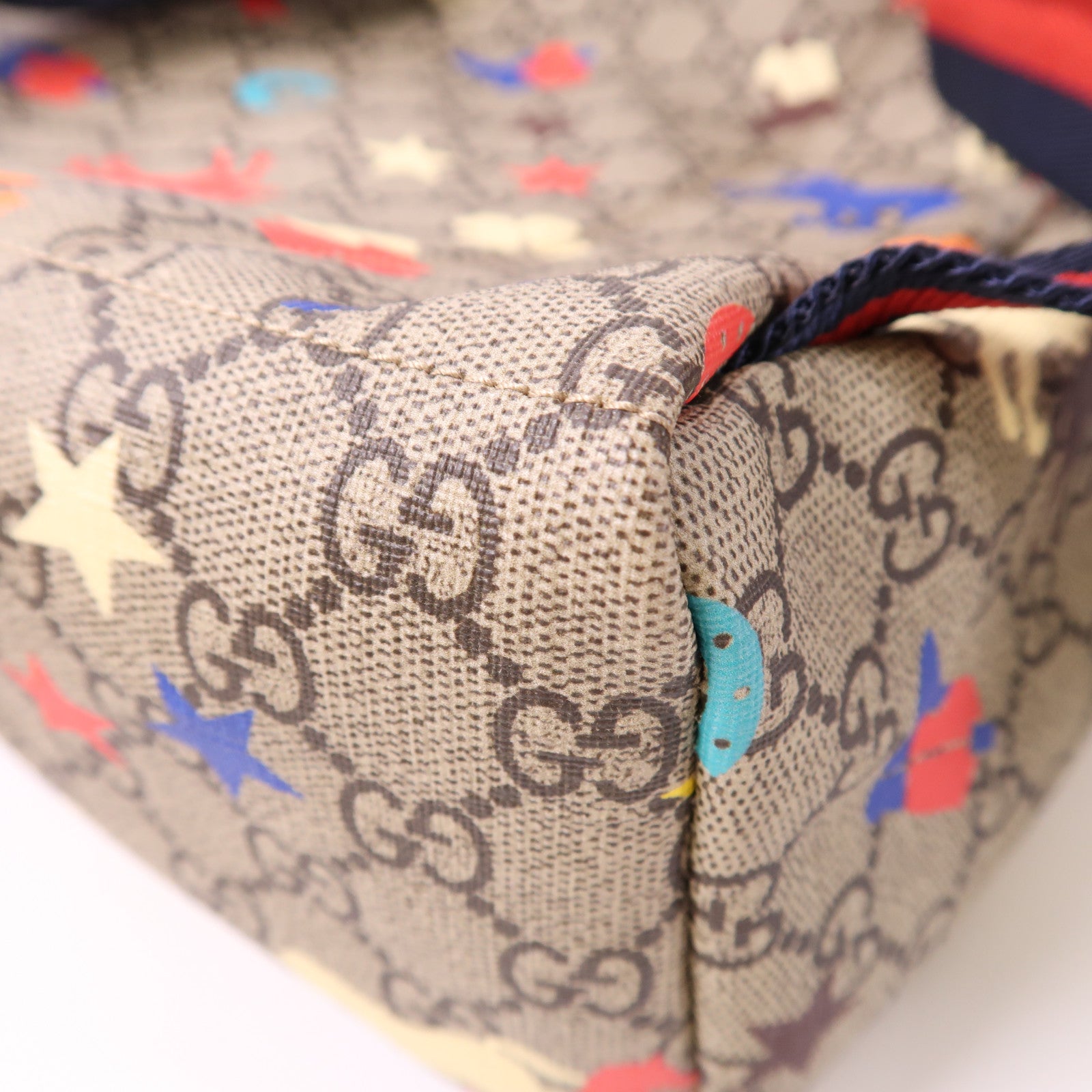 GUCCI 塗層帆布Backpack背包