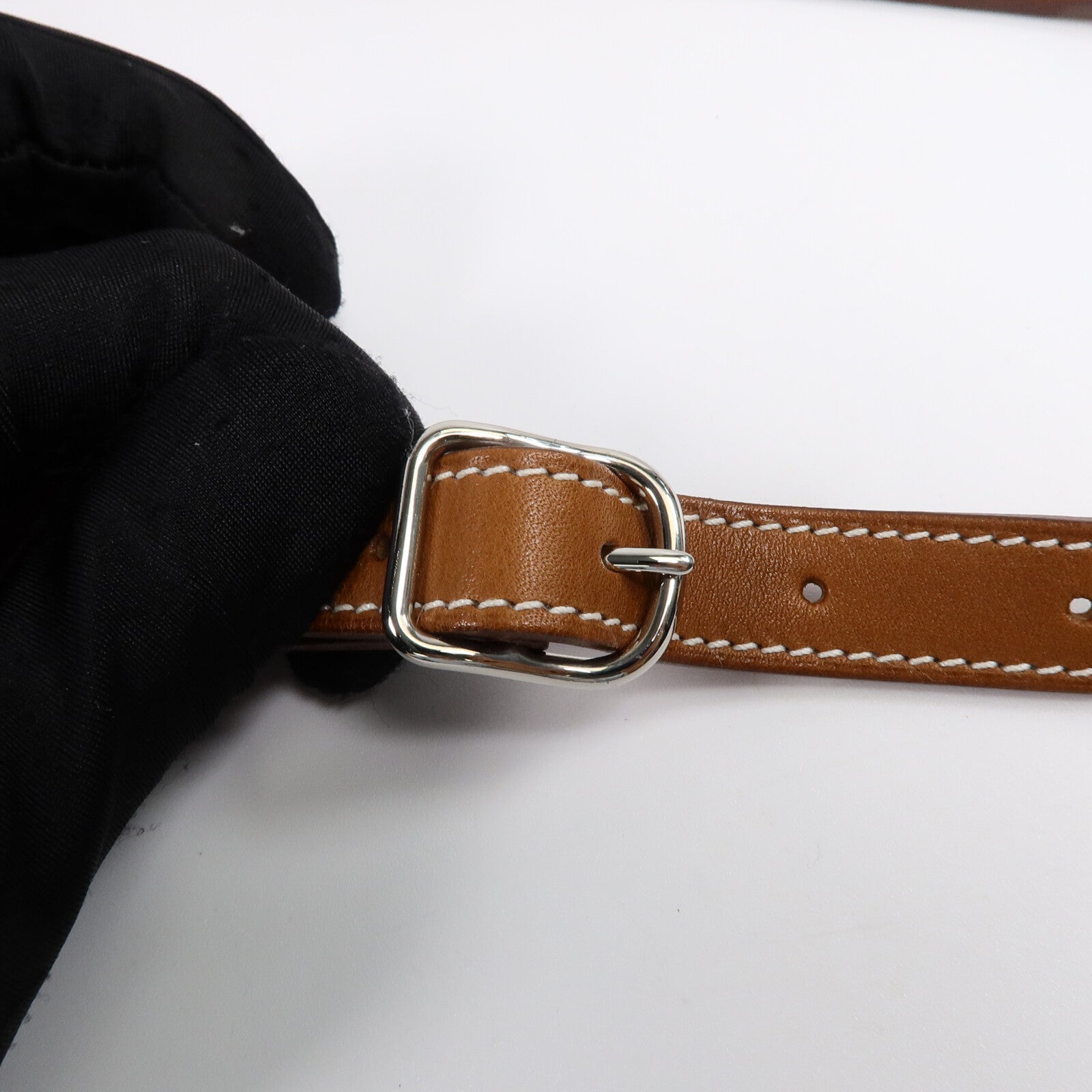HERMES 絲質Silk City 33肩背袋