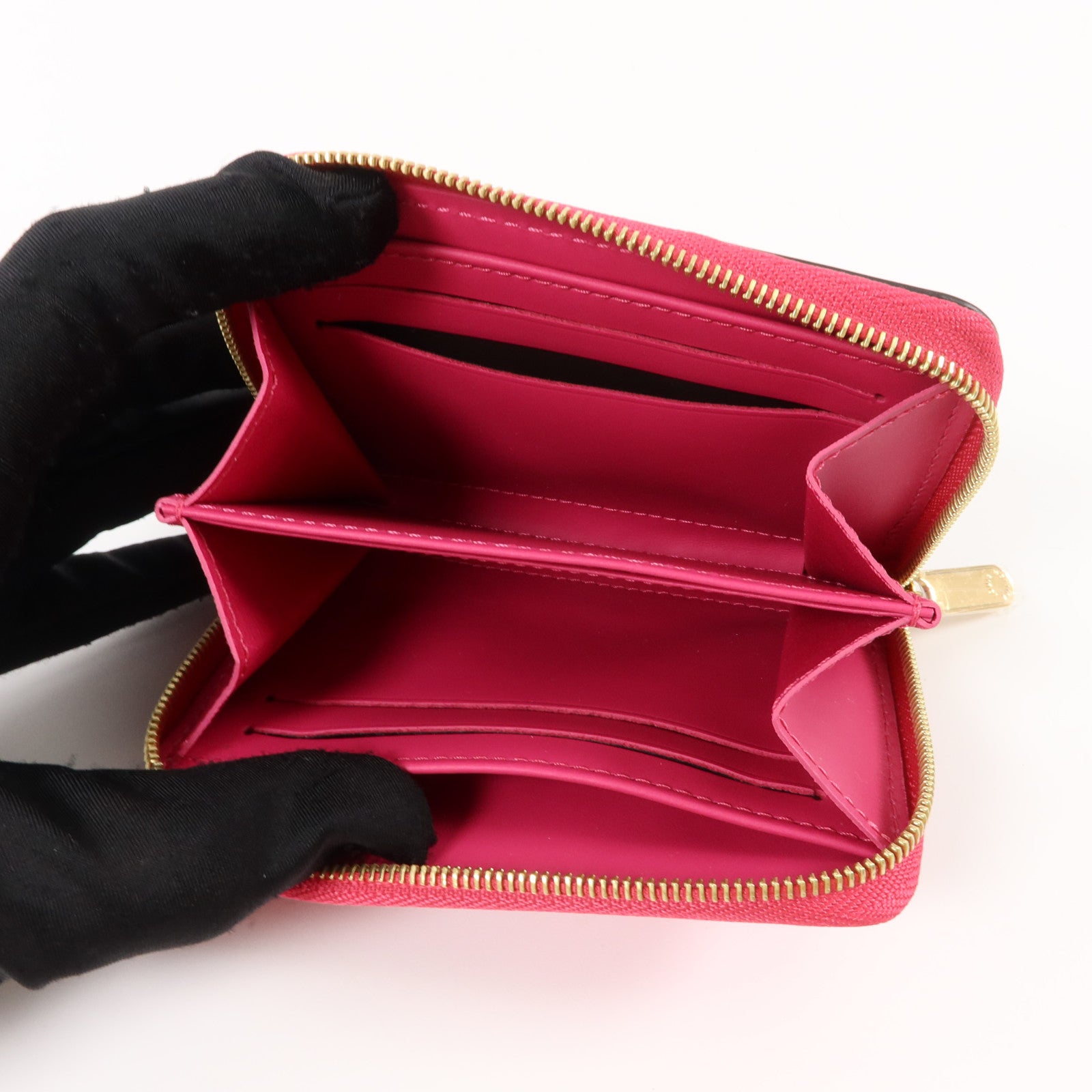 LOUIS VUITTON Monogram Vernis Zippy Coin Purse零錢包