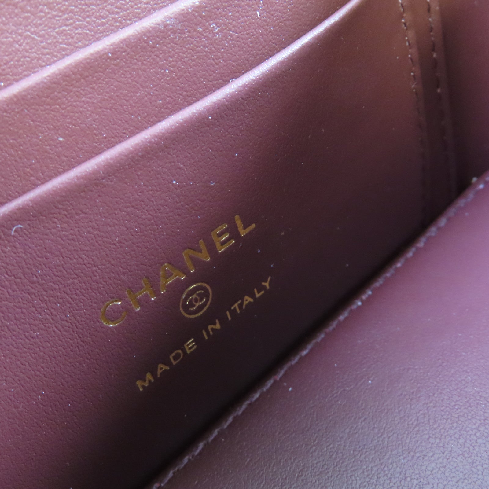 CHANEL 菱格Caviar皮革Vanity Case Shoulder Bag金扣鏈帶肩背袋黑色