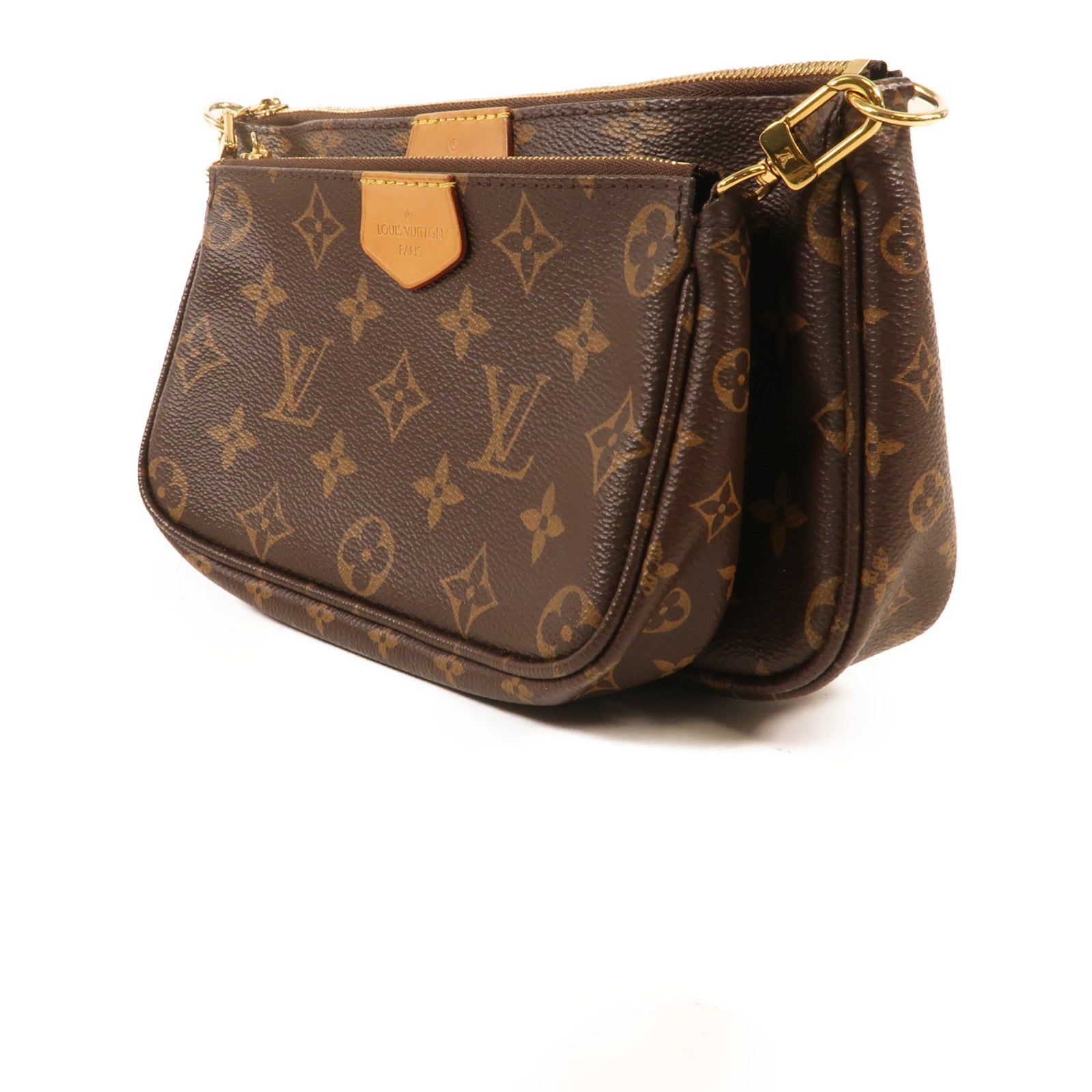 LOUIS VUITTON Monogram Multi Pochette Accessoires金扣肩背袋