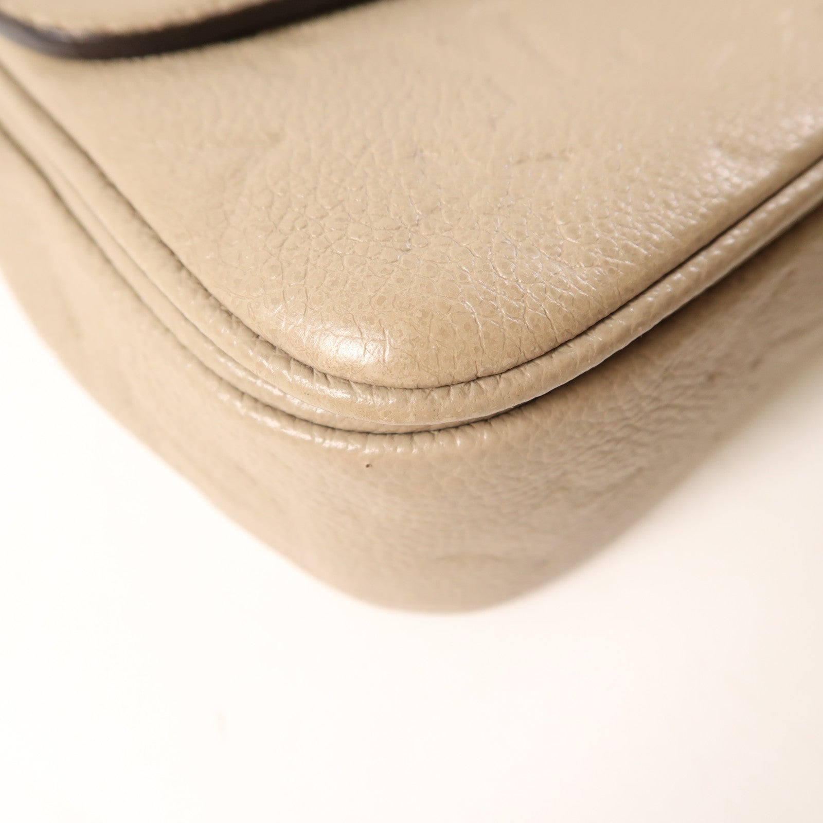 LOUIS VUITTON Momogram Empreinte Marceau肩背袋灰色