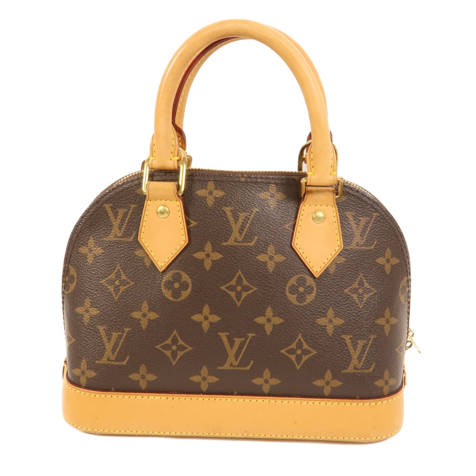 LOUIS VUITTON Monogram Alma BB金扣手挽肩背兩用袋