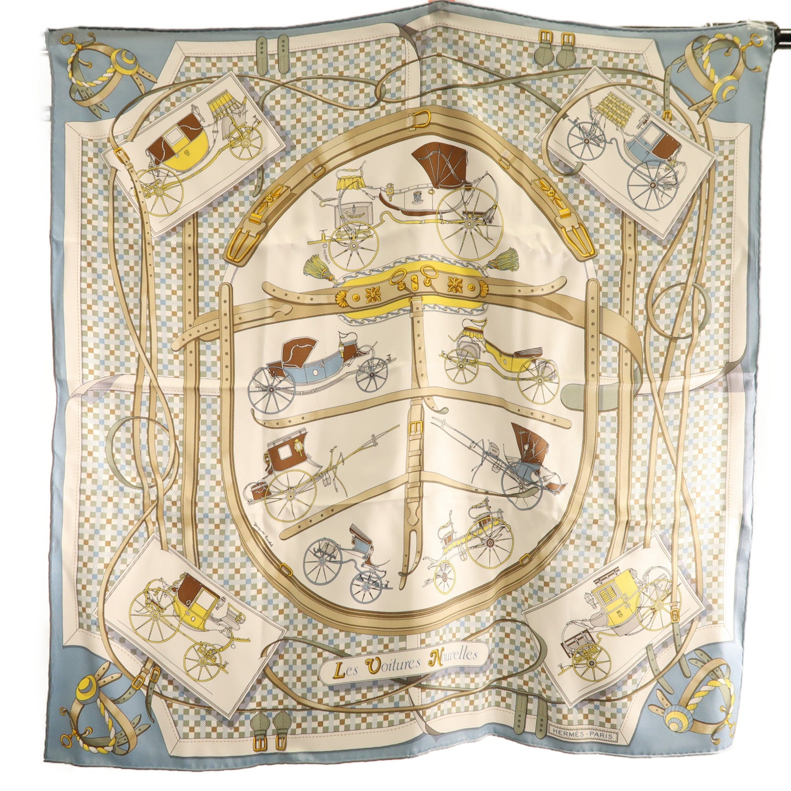 HERMES 絲質Scarf絲巾