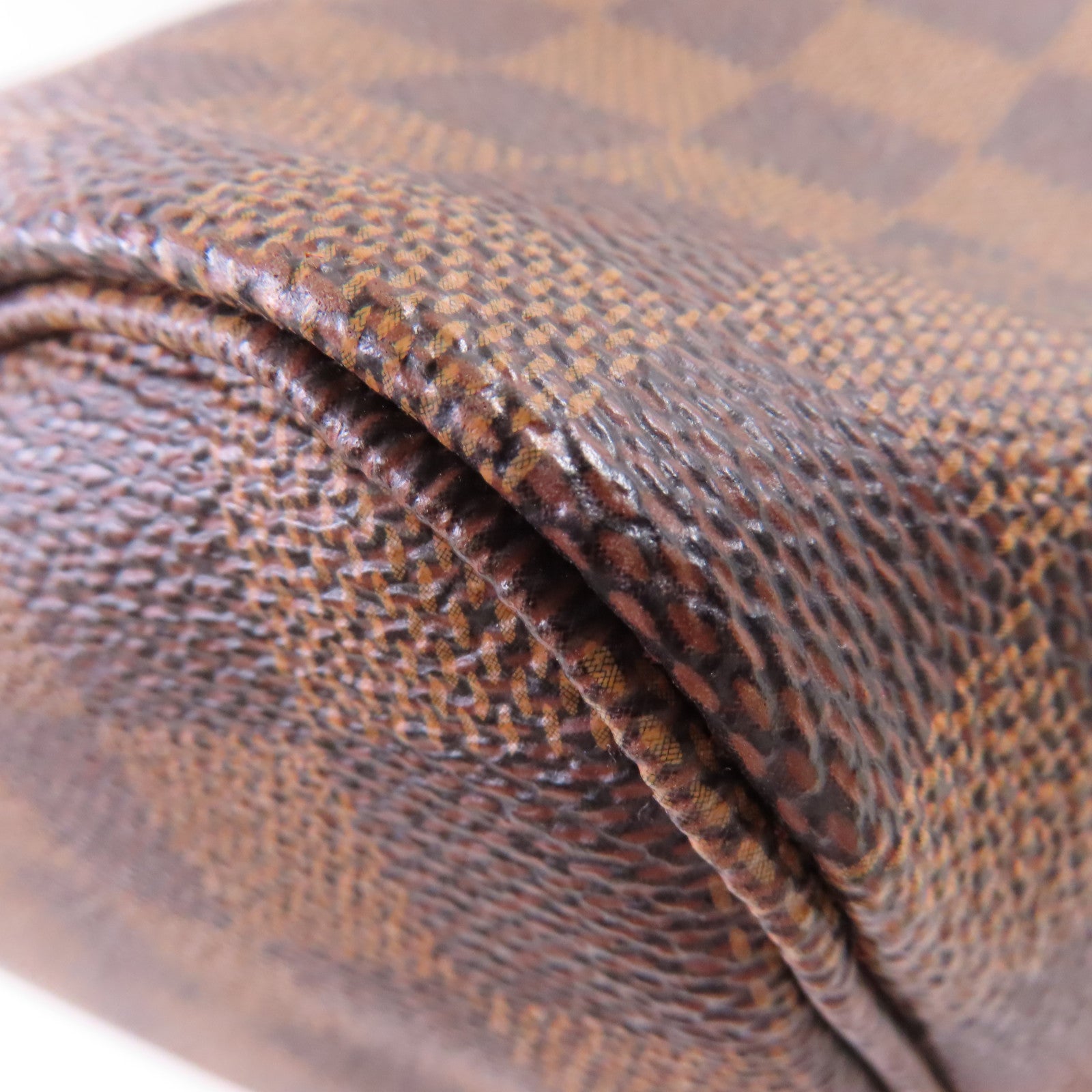 LOUIS VUITTON Damier Ebene Neverfull MM Tote Bag金扣肩背袋啡色