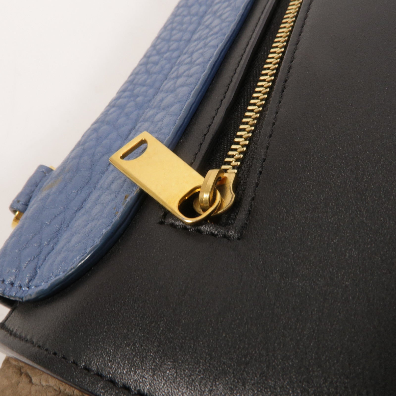 CELINE 牛皮皮革Trapeze手挽肩背兩用袋
