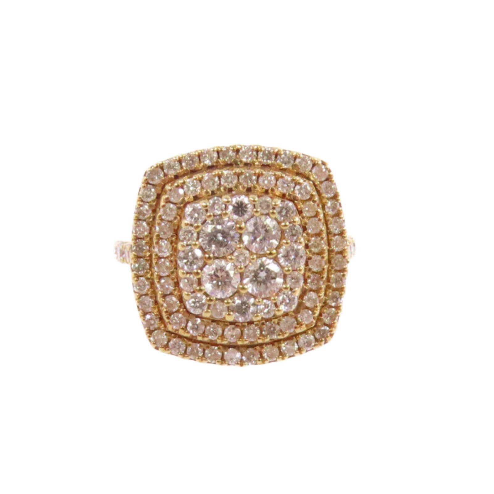 JEWELRY 【激減優惠】18K黃金/鑽石Diamond Ring戒指US#4
