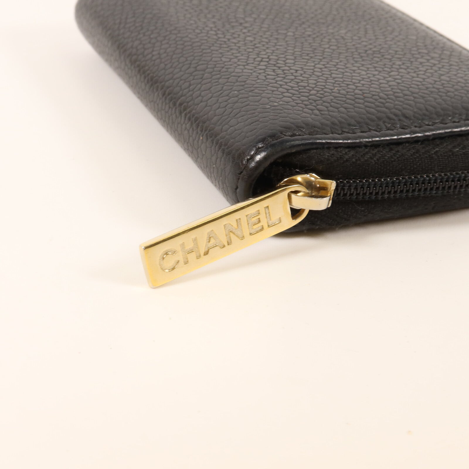 CHANEL 牛皮皮革Zipper Card Case卡片套