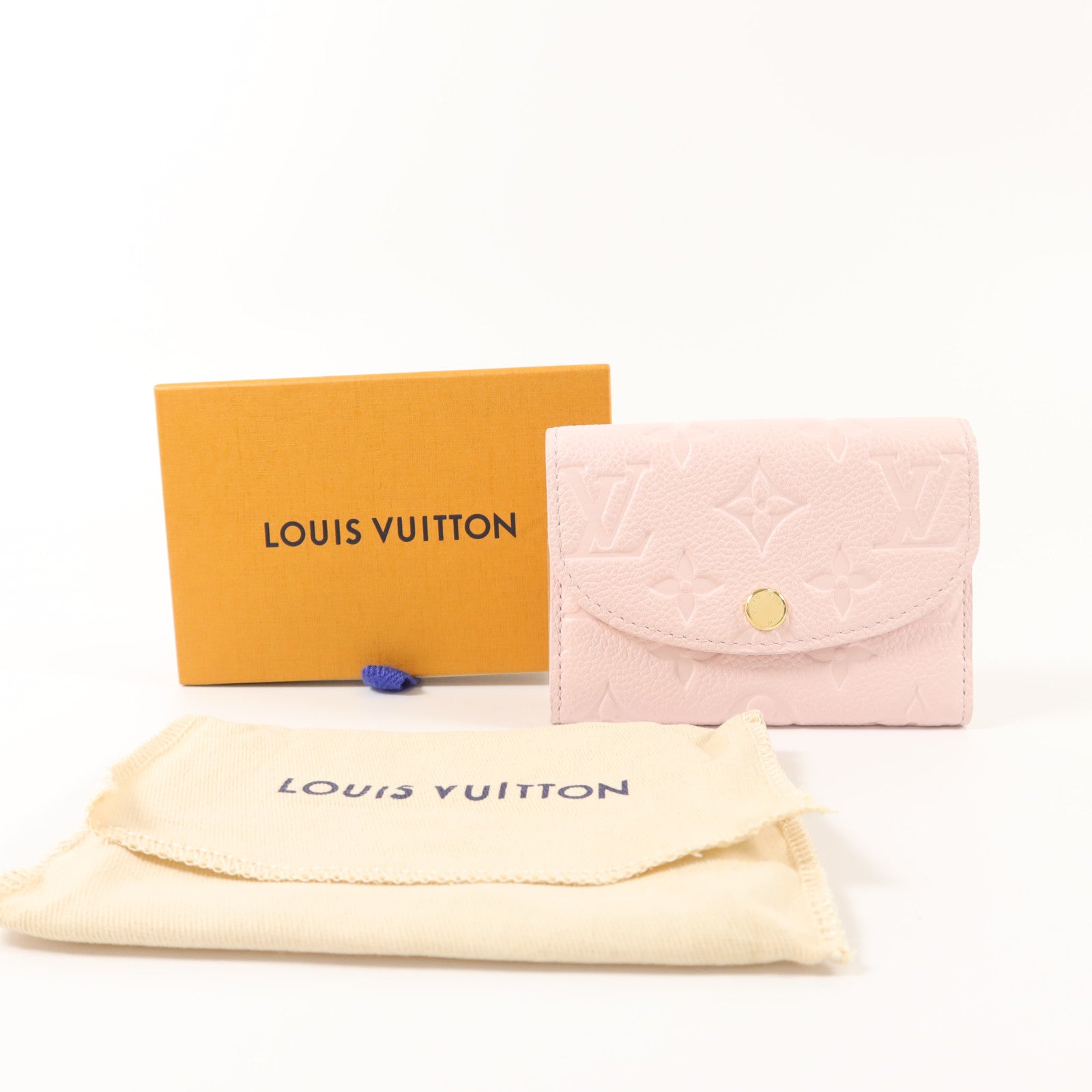LOUIS VUITTON Monogram Empreinte Rosalie卡片套