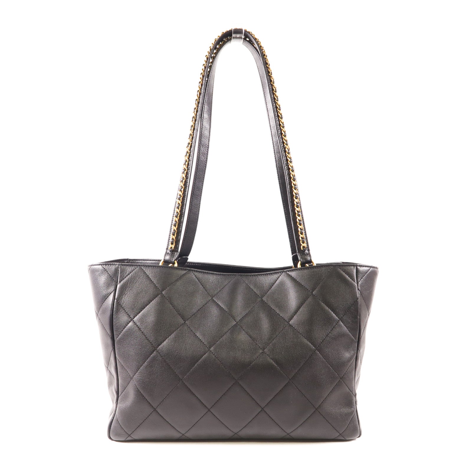 CHANEL 牛皮皮革Shoulder Bag金扣肩背袋