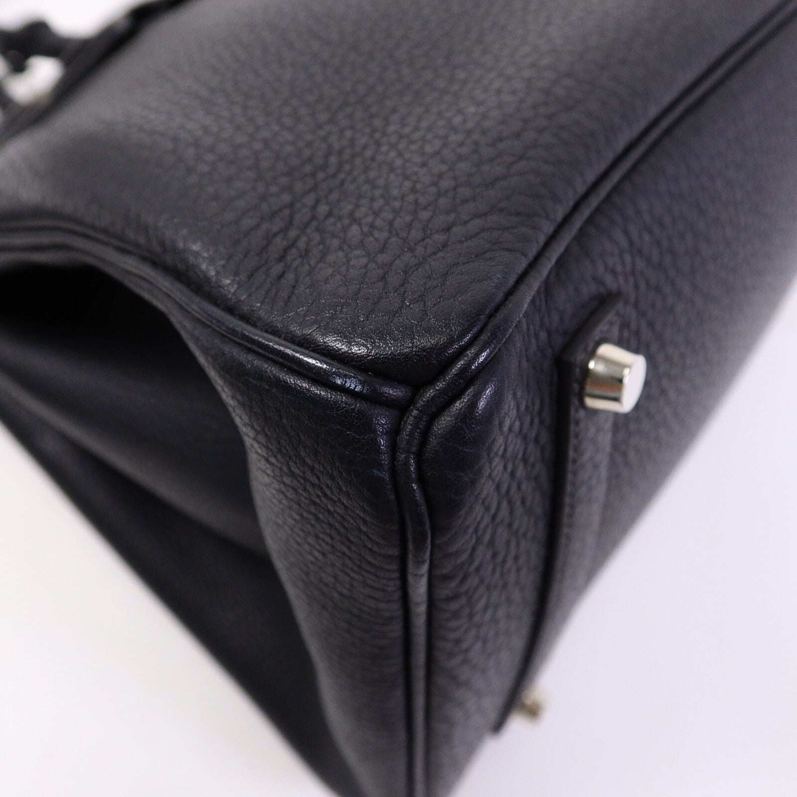 HERMES Togo皮革Birkin 35手挽袋Noir