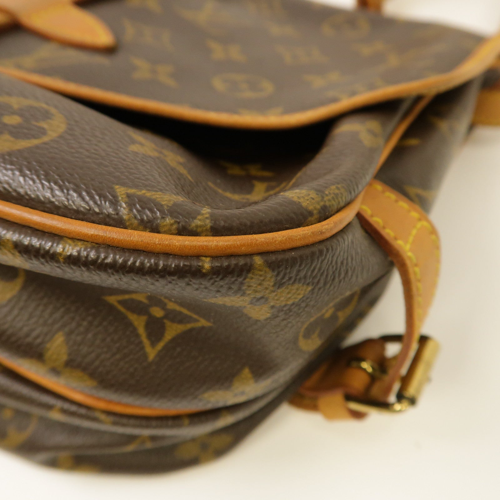 LOUIS VUITTON 【激減優惠】Monogram Saumur 30金扣肩背袋啡色