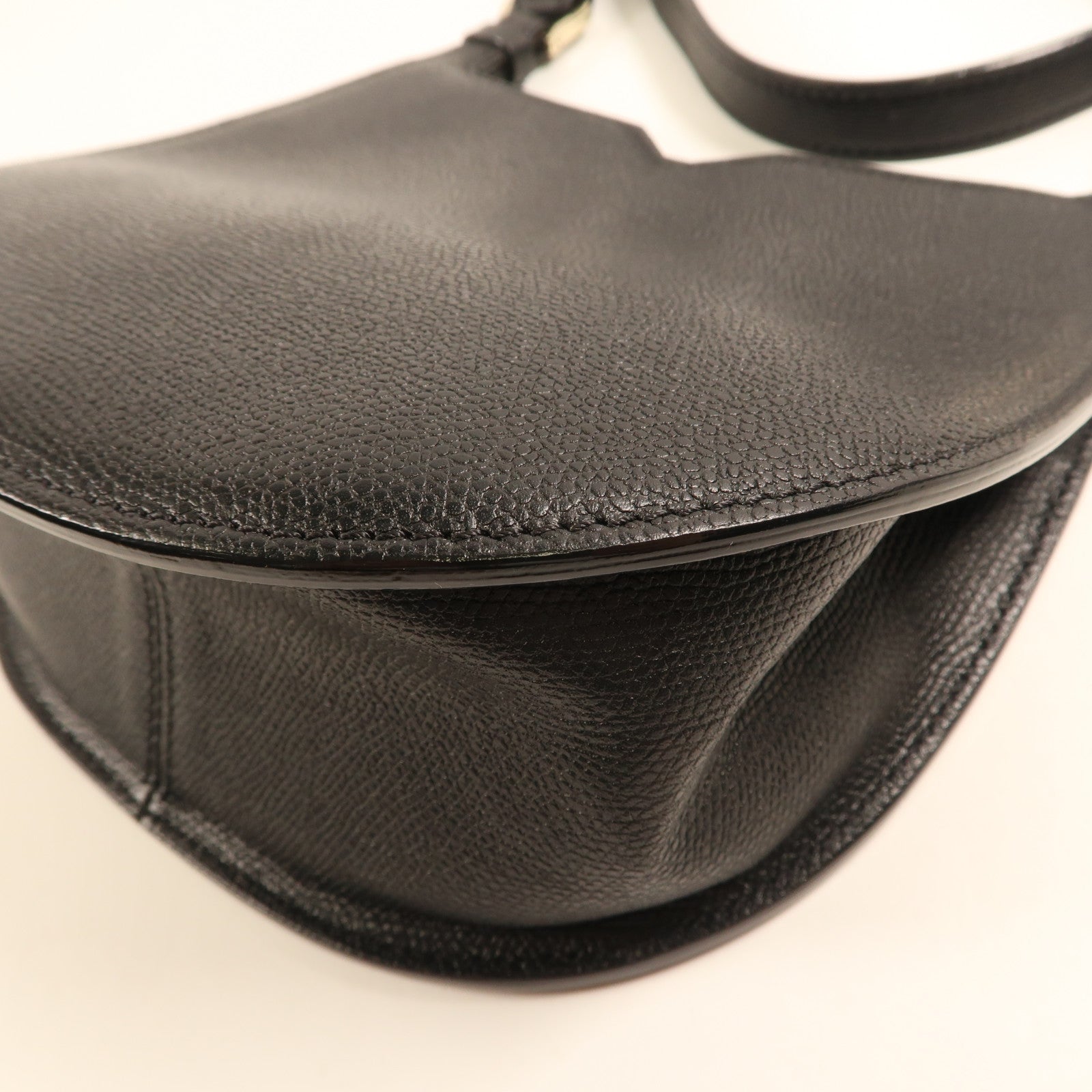 SELECTION 牛皮皮革Hobo Weekend Mini Bag金扣肩背袋